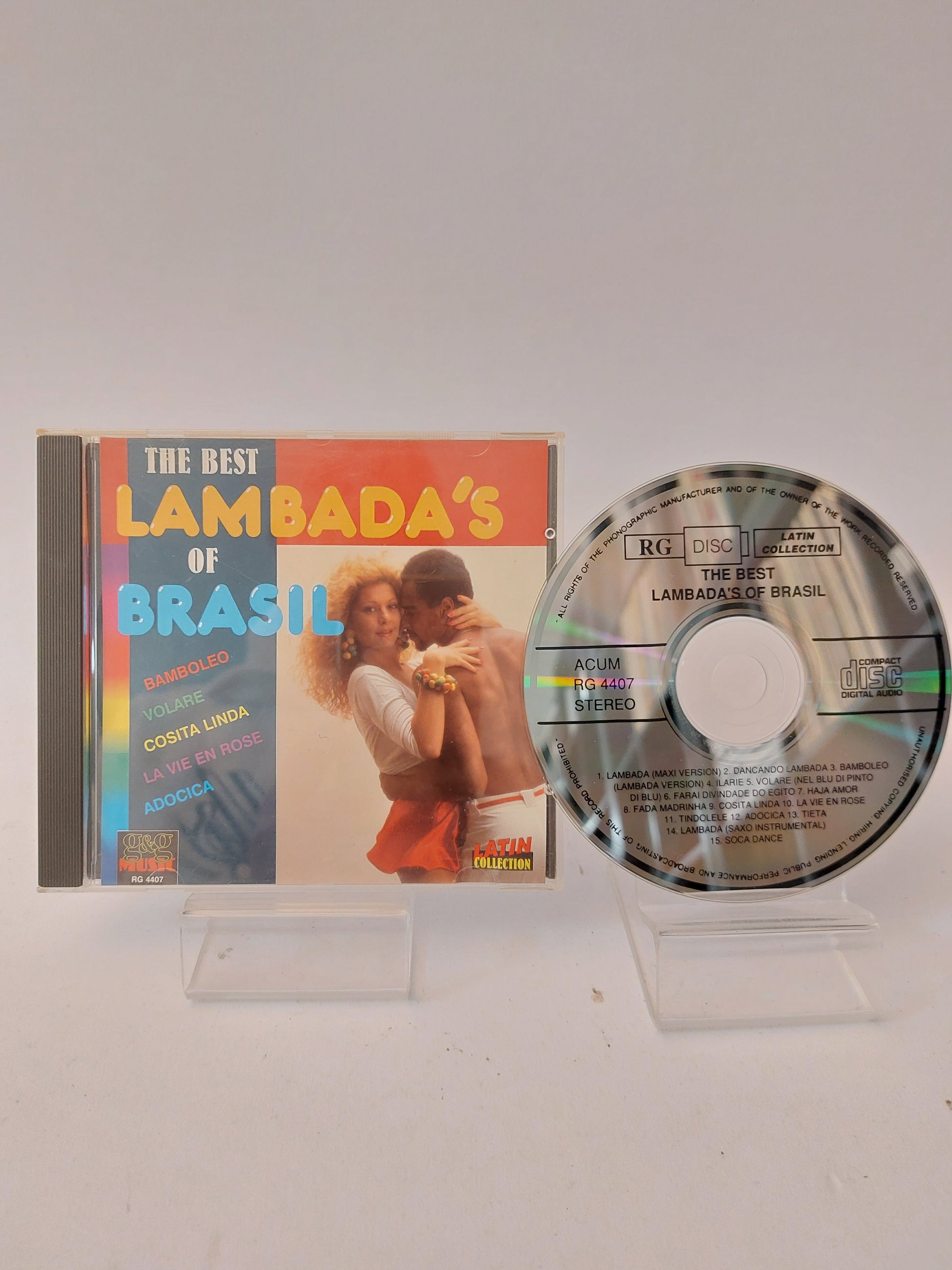 Best Of Lambada’s of Brasil CD - Cd