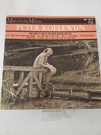 Beste in Mij is niet Goed genoeg voor Jou: Peter Koelewijn LP Vinyl - Lp Vinyl