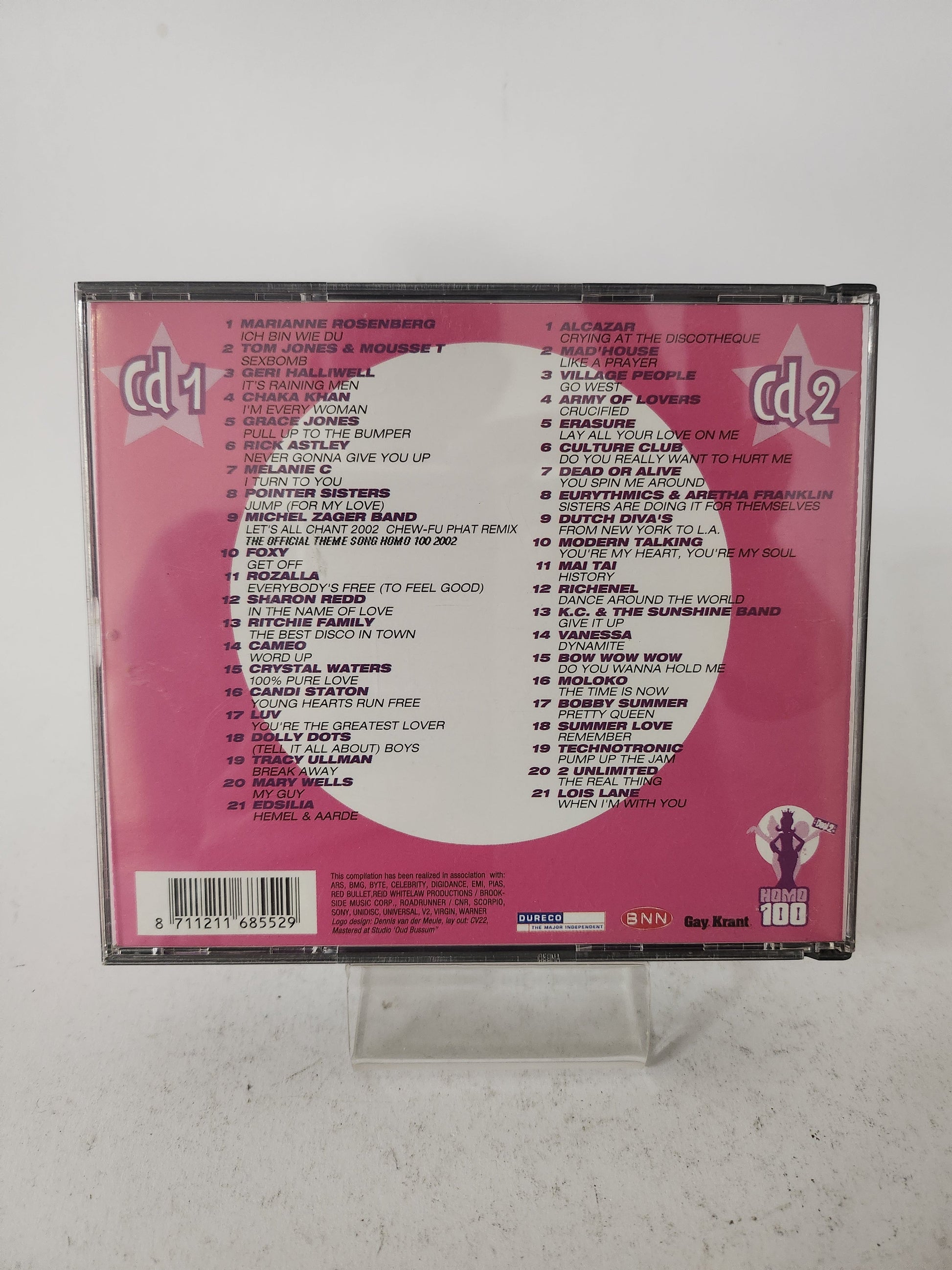 Beste uit de Homo Top 100 Deel 2 CD Box - Cd