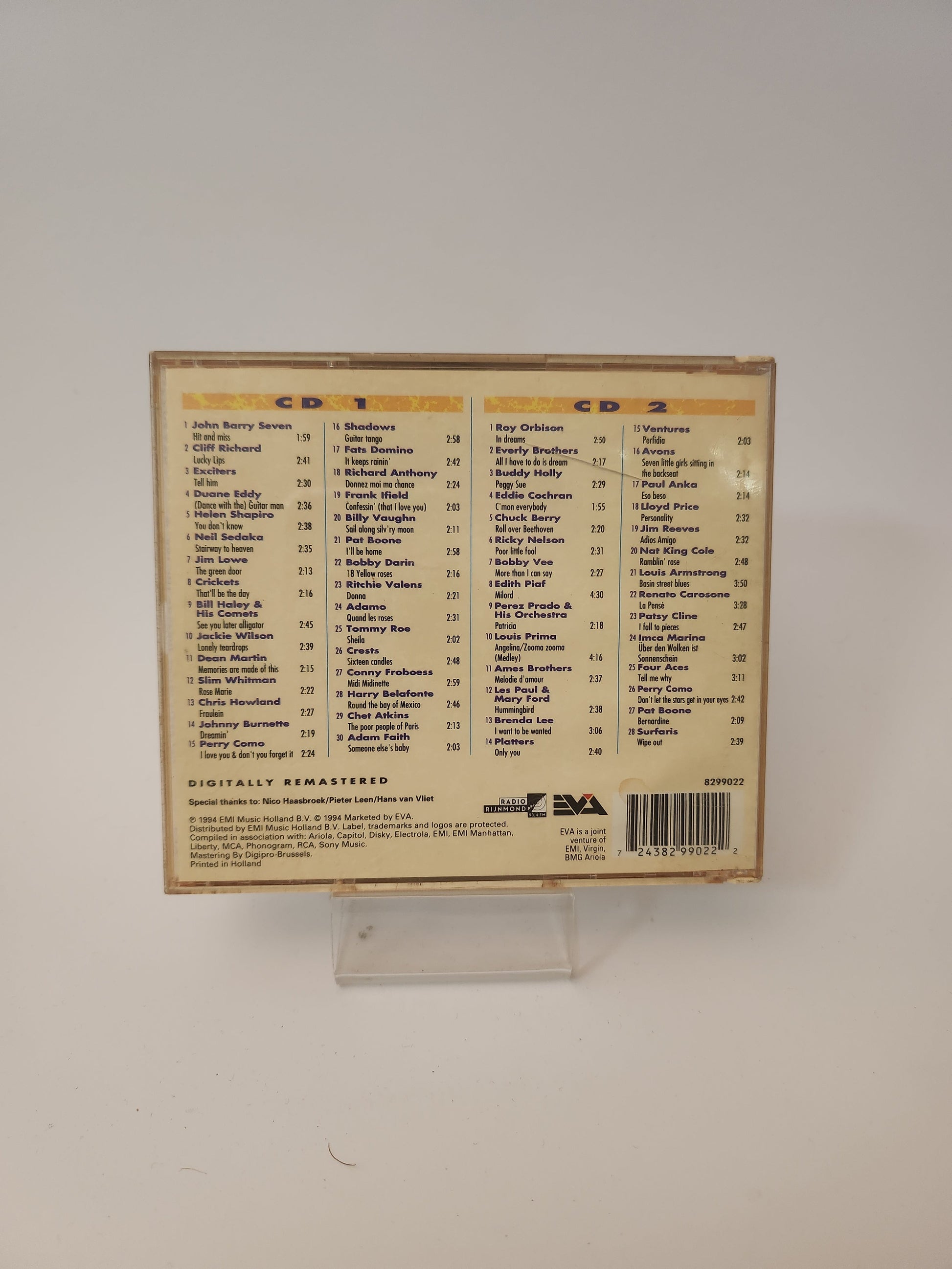 Beste uit de Radio Rijnmond: Jukebox Top 100 Deel 2 Dubbel CD - Cd