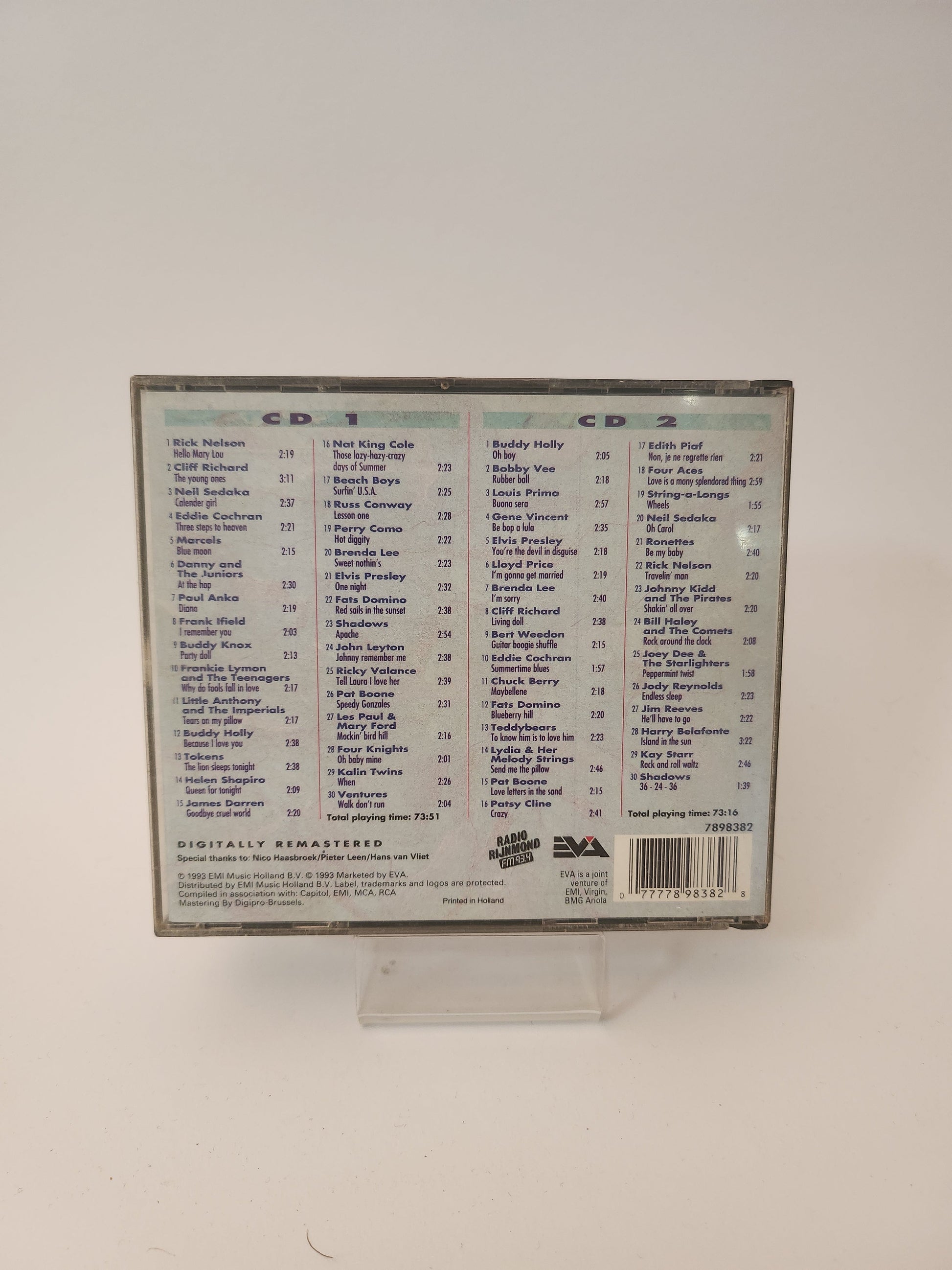 Beste uit de Radio Rijnmond Jukebox Top 100 Dubbel CD - Cd