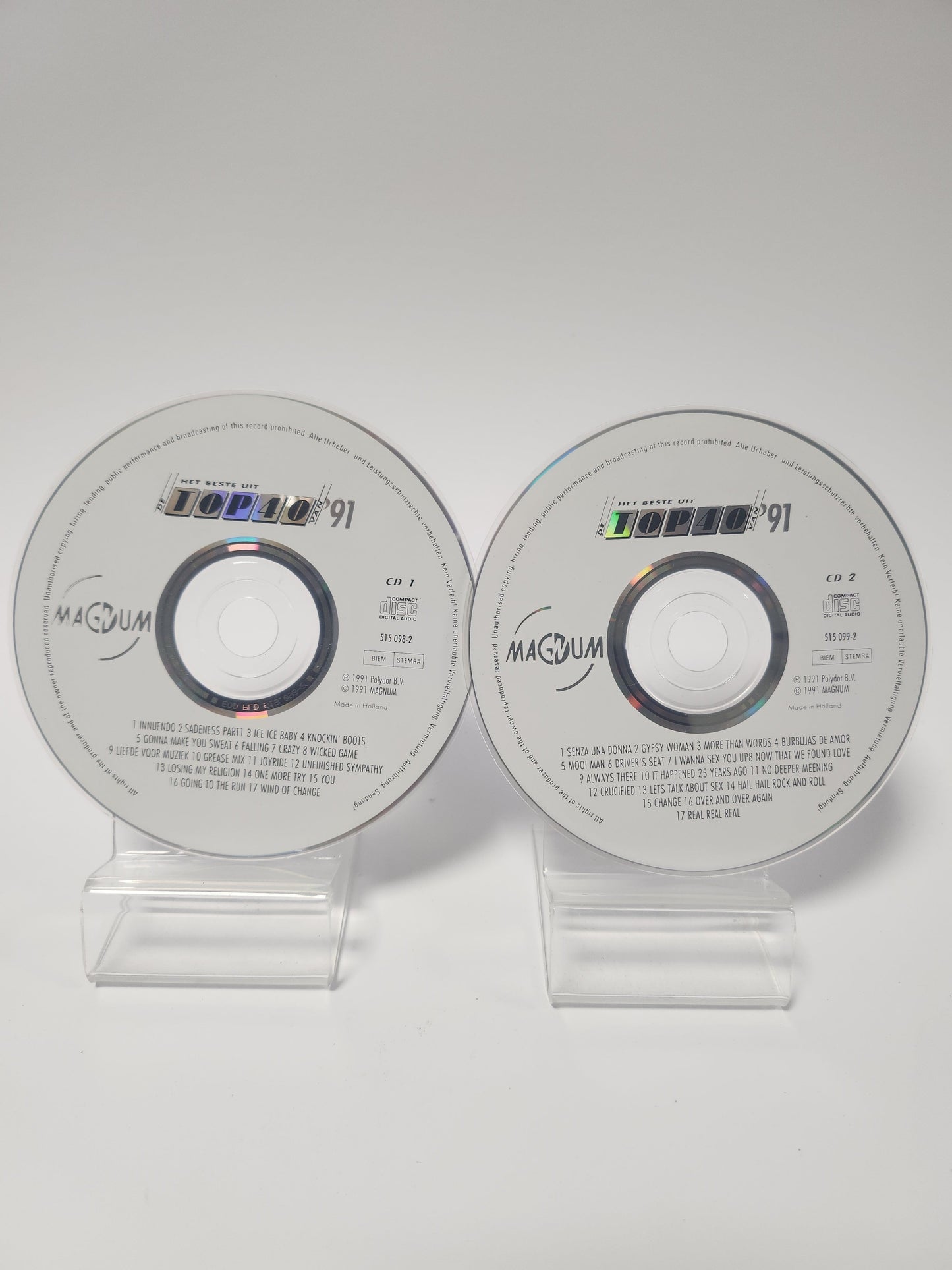 Beste uit de Top 40 van ’91 CD - Cd