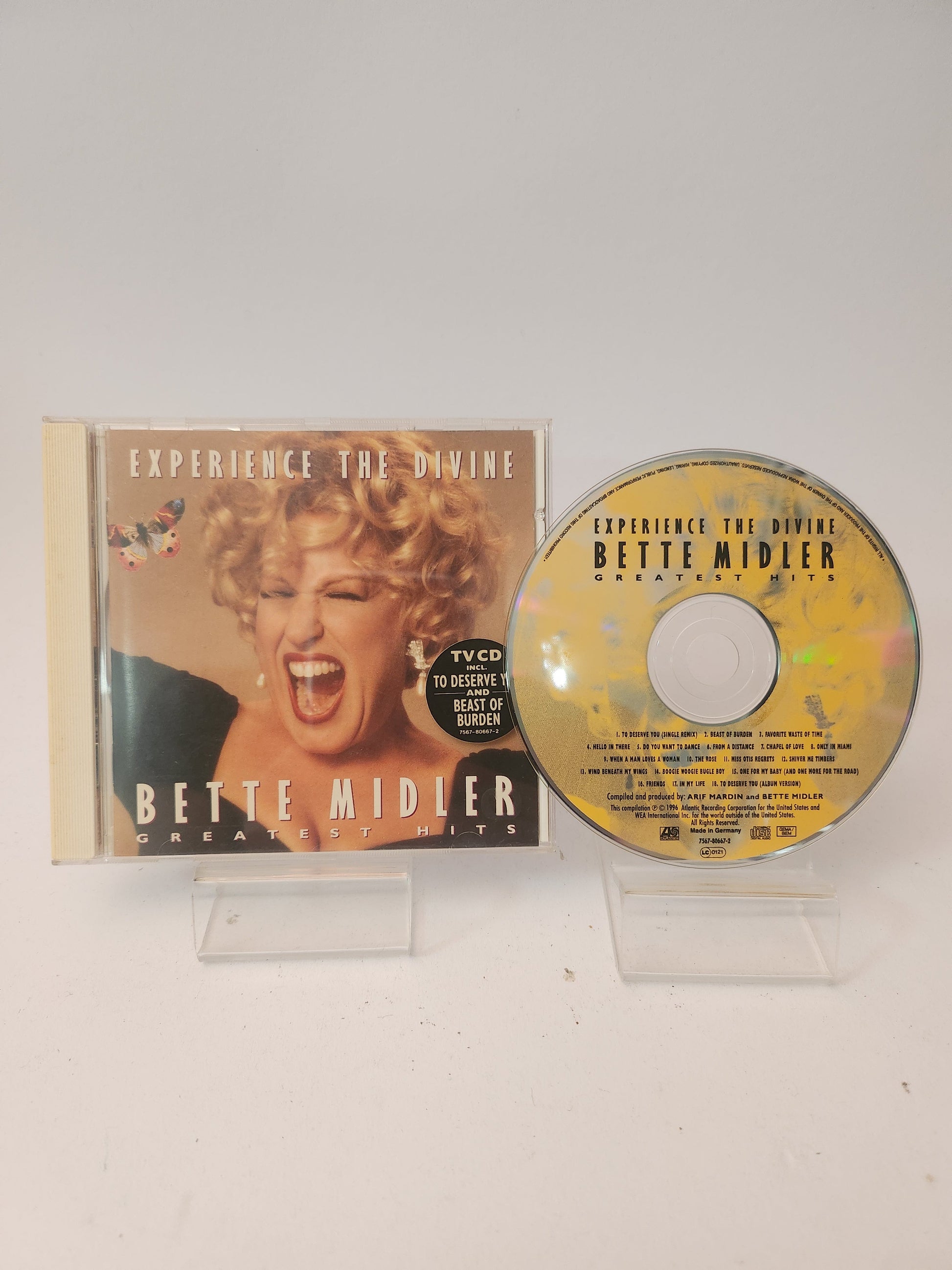 Bette Midler: Experience the Divine Greatest Hits CD - Cd