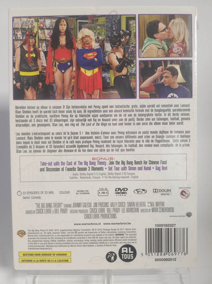 Big Bang Theory Seizoen 3 geseald DVD - Feniks Gameshop