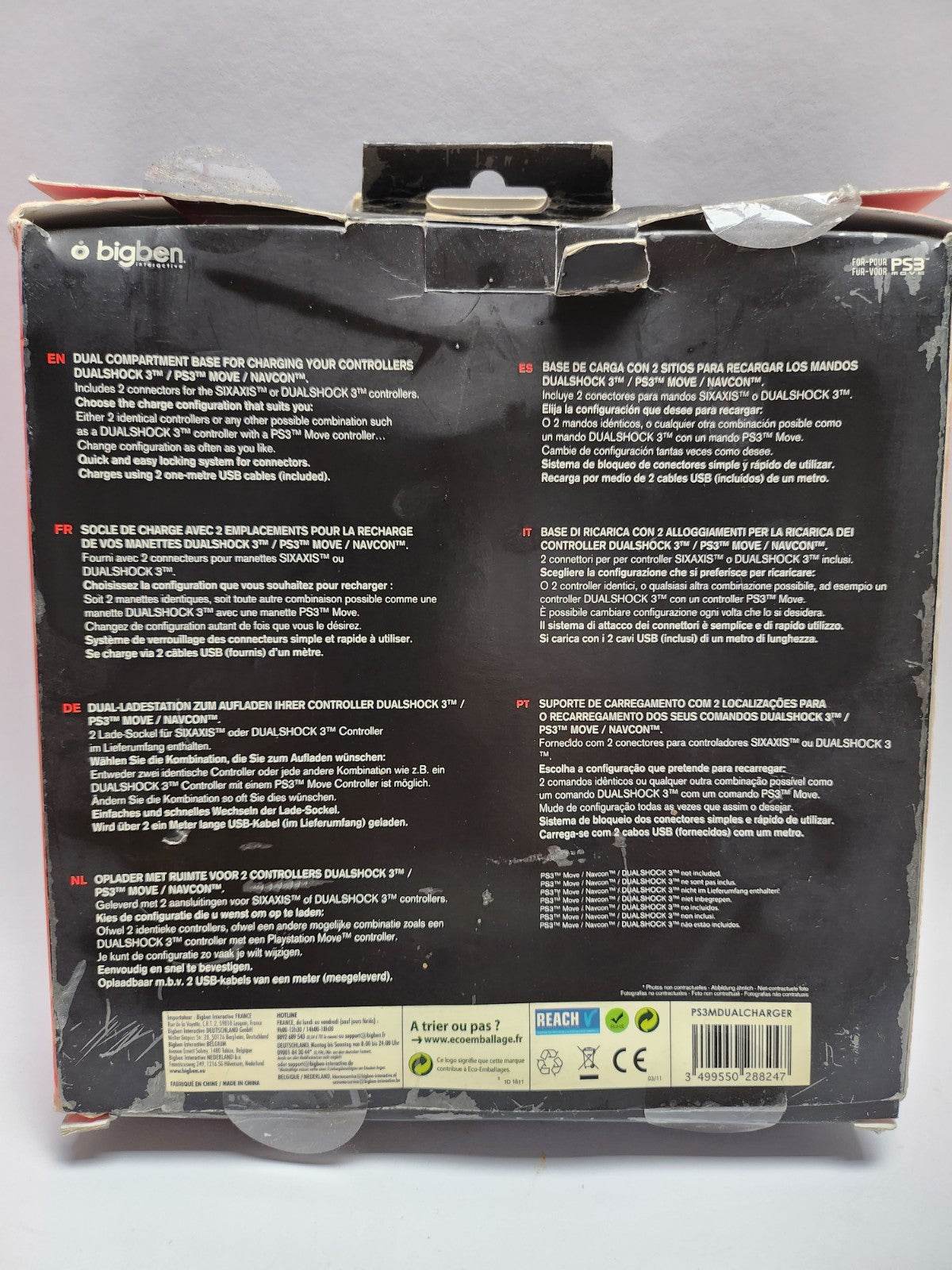 Big Ben Dual Charger Geseald Playstation 3 - Feniks Gameshop