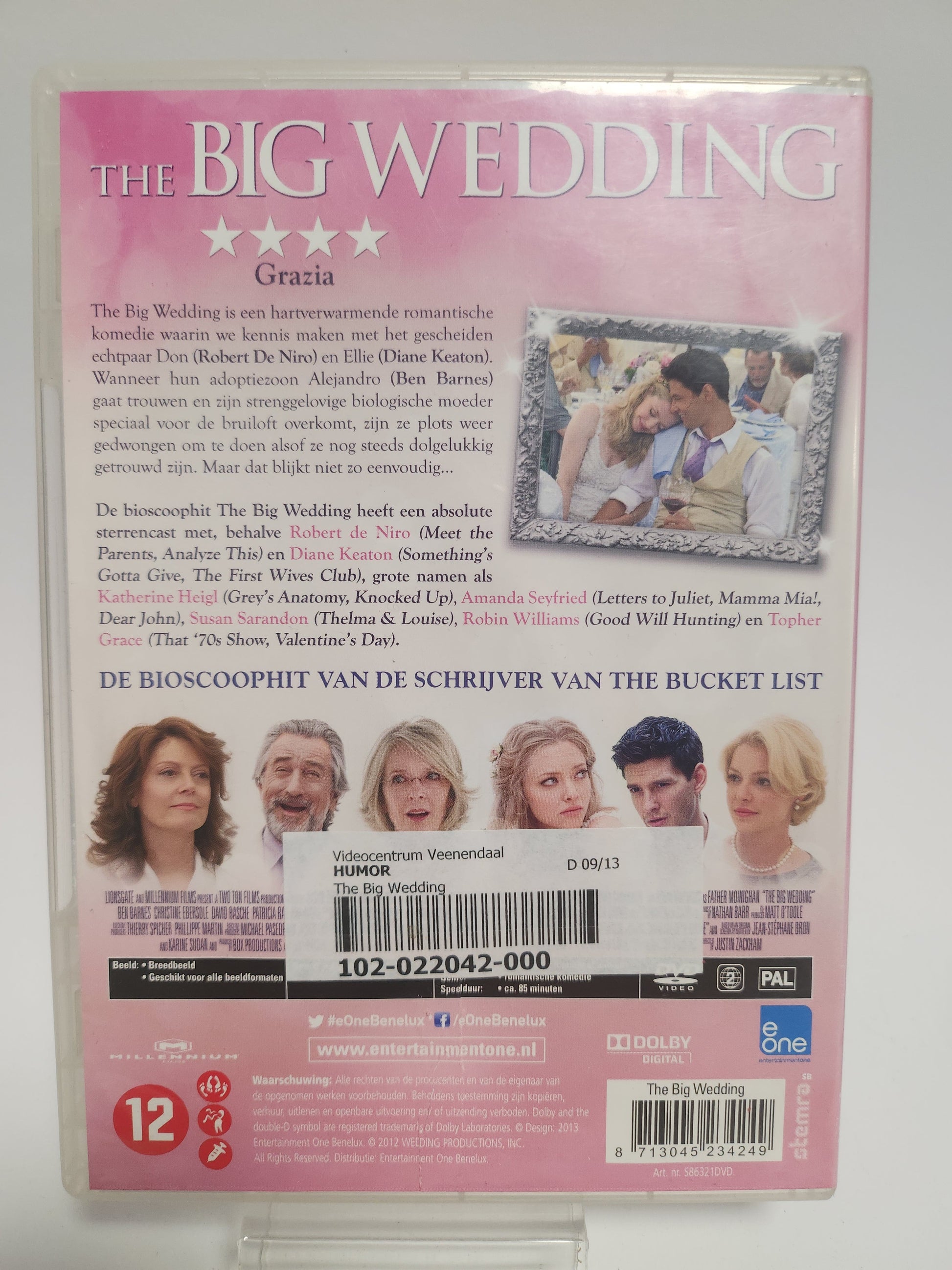 Big Wedding Dvd - Dvd Volwassenen
