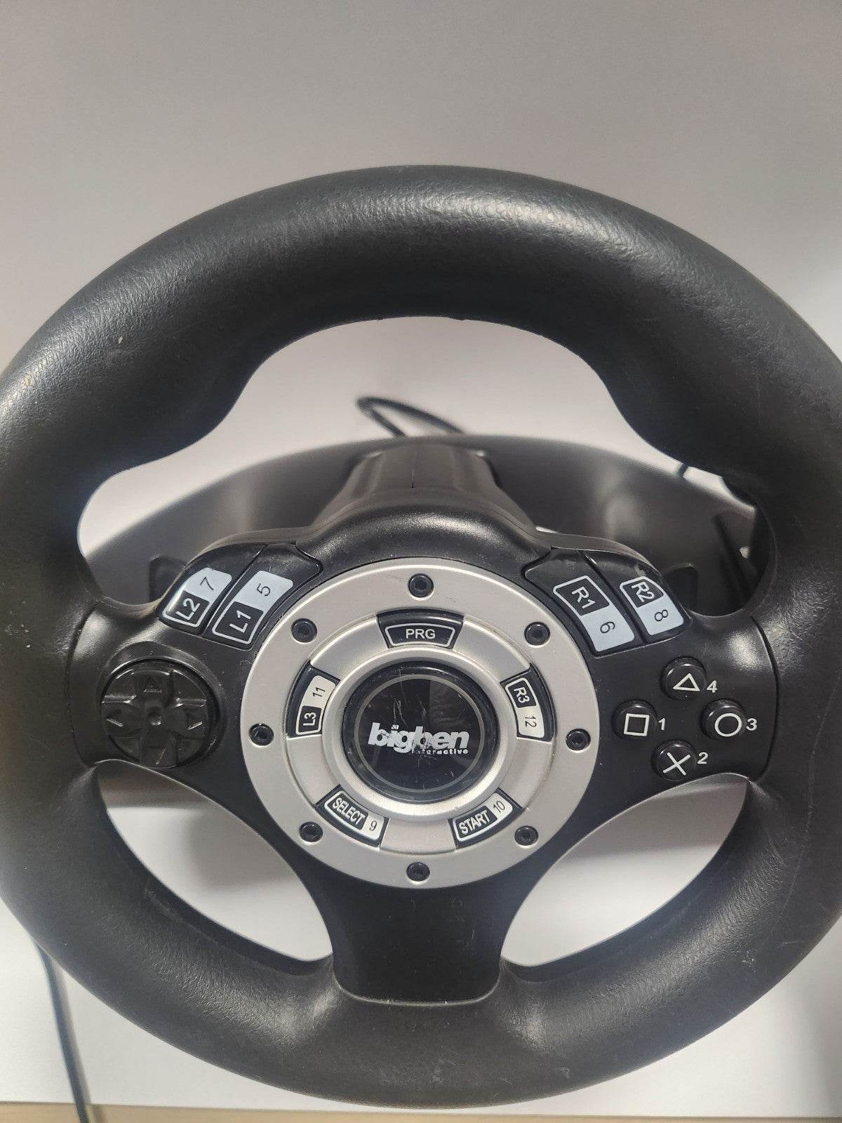 BigBen Multi Wheel + Pedalen Playstation 2/ Playstation 3 - Feniks Gameshop