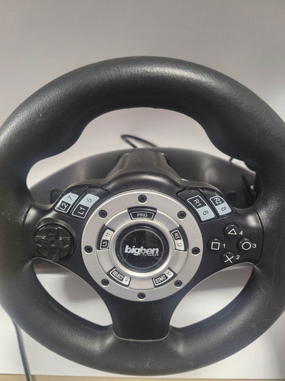 BigBen Multi Wheel + Pedalen Playstation 2/ Playstation 3 - Feniks Gameshop