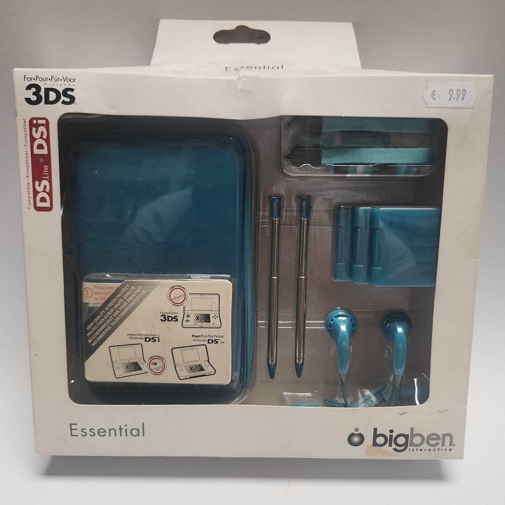 BigBen Starter Kit Turqoise Nintendo DSI/ DSLite/ 3DS - Feniks Gameshop
