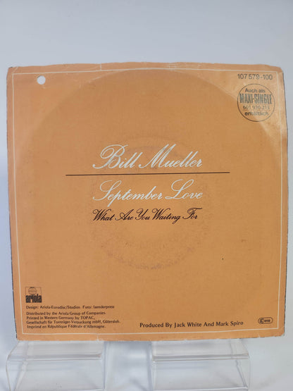 Bill Mueller: September Love Single Vinyl - Feniks Gameshop