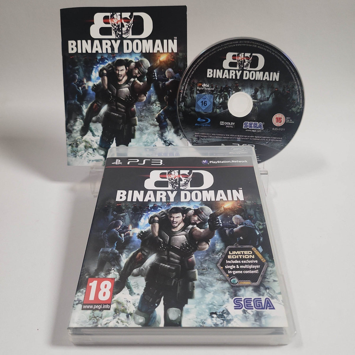 Binary Domain Playstation 3 - Feniks Gameshop