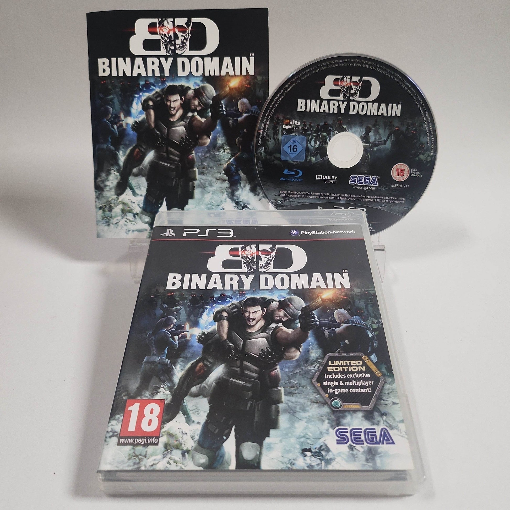 Binary Domain Playstation 3 - Feniks Gameshop