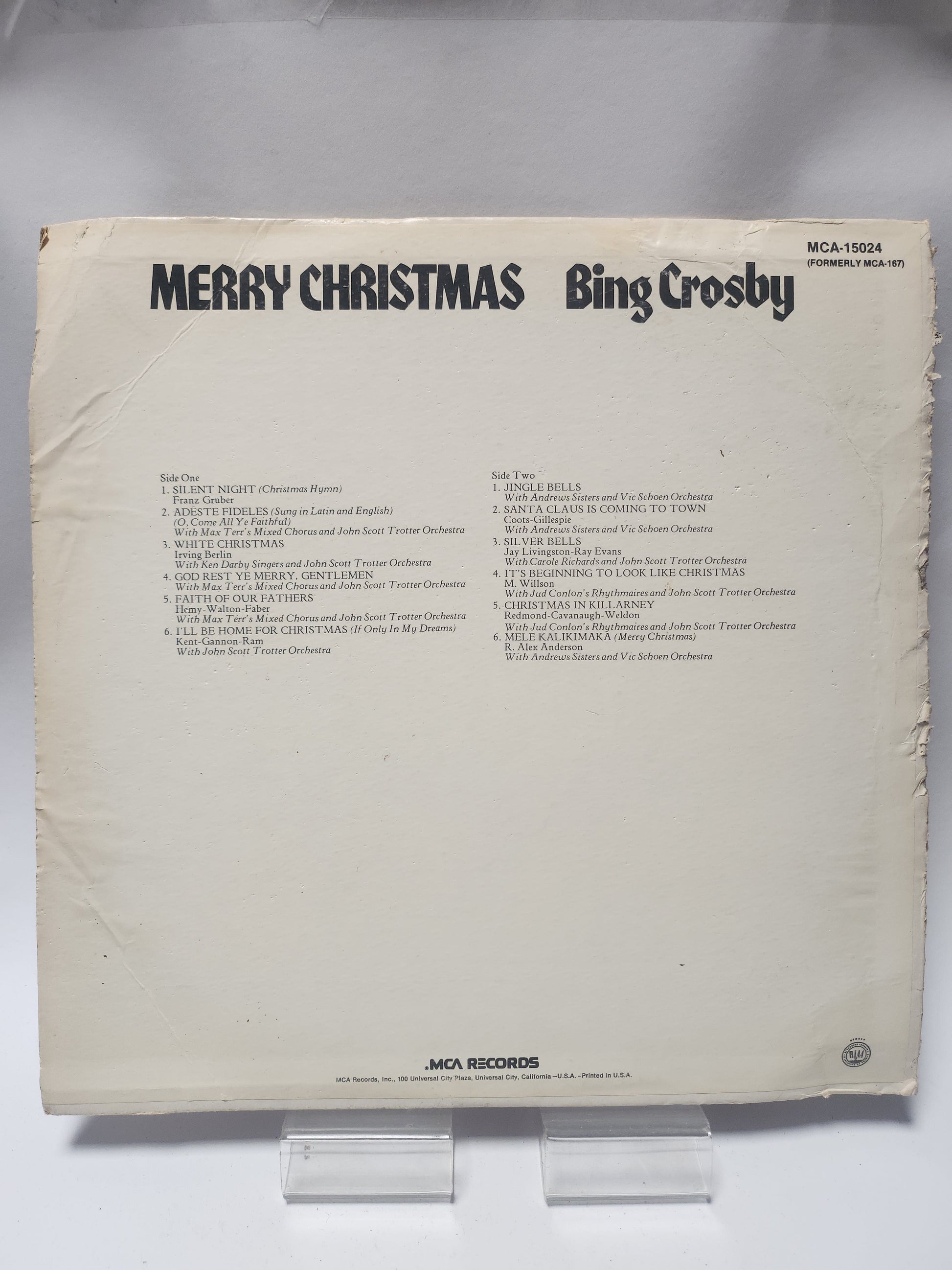 Bing Crosby: Merry Christmas LP Vinyl - Lp Vinyl