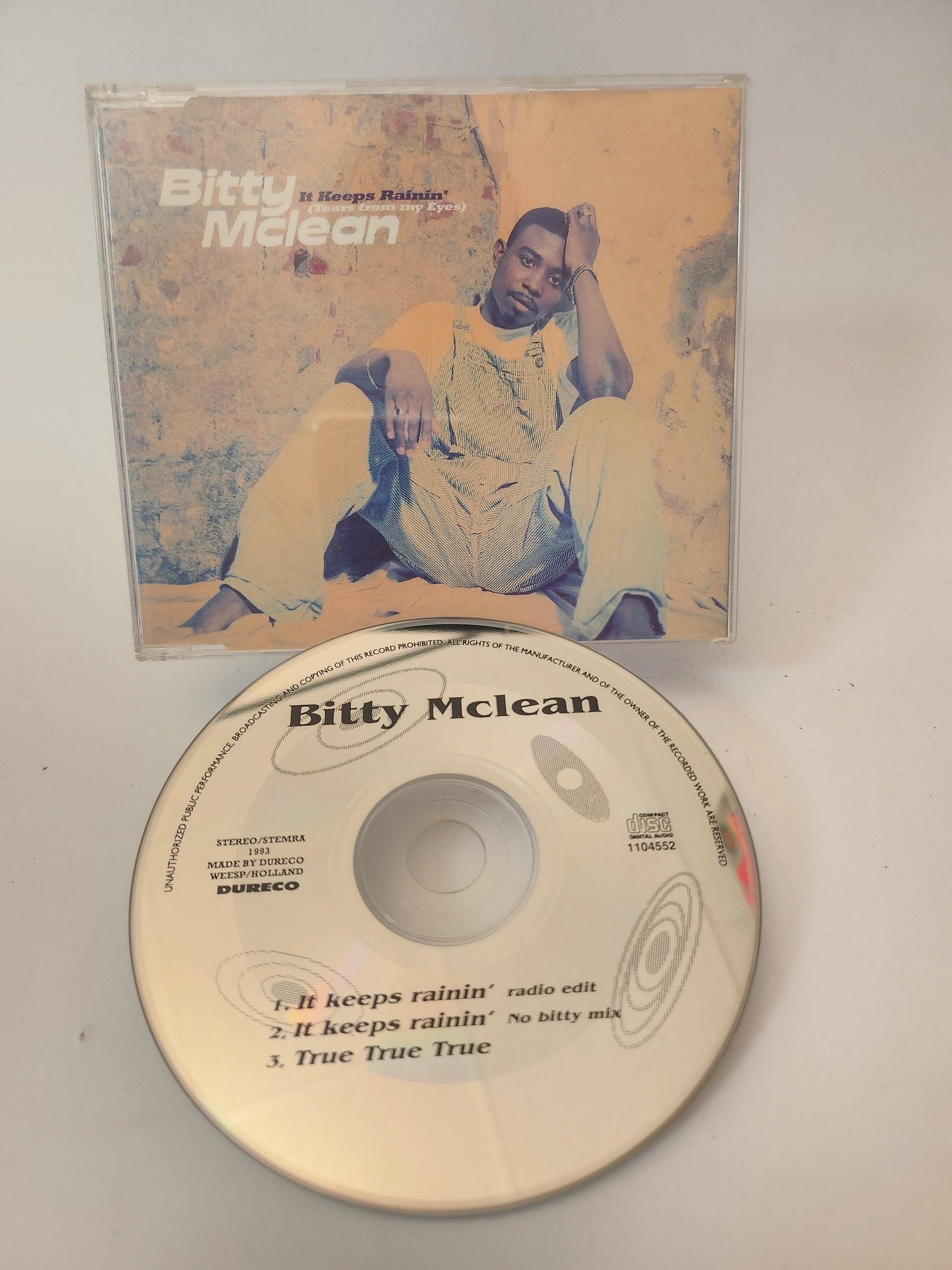 Bitty McLean: It Keeps Rainin CD Single - CD Single