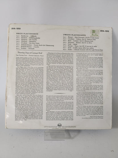 Bjoerling sings at Carnegie Hall LP Vinyl - Lp Vinyl