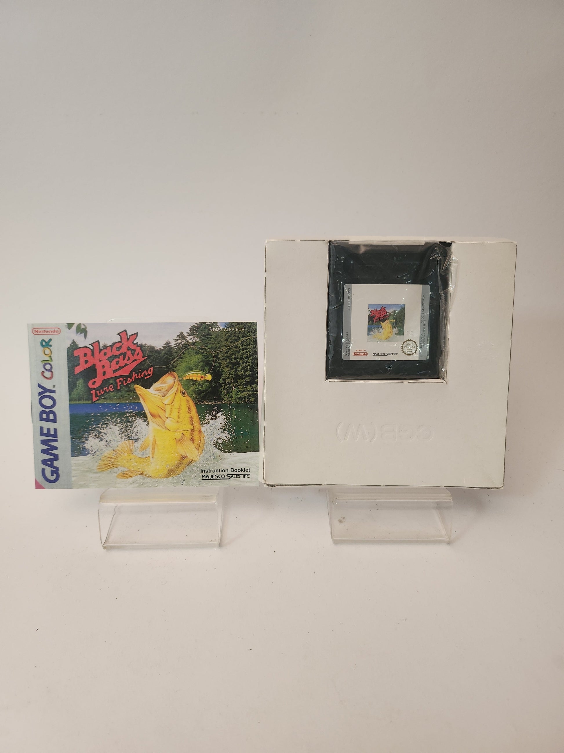 Black Bass: Lure Fishing Boxed Game Boy Color - Game Boy Color Games