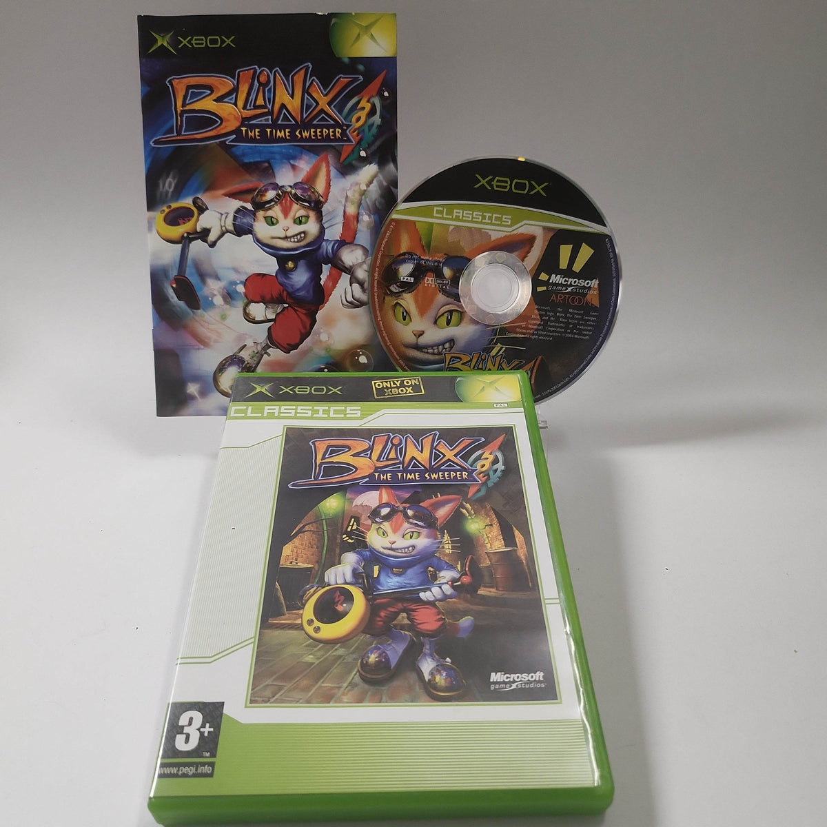 Blinx the Time Sweeper Classics Xbox Original - Feniks Gameshop