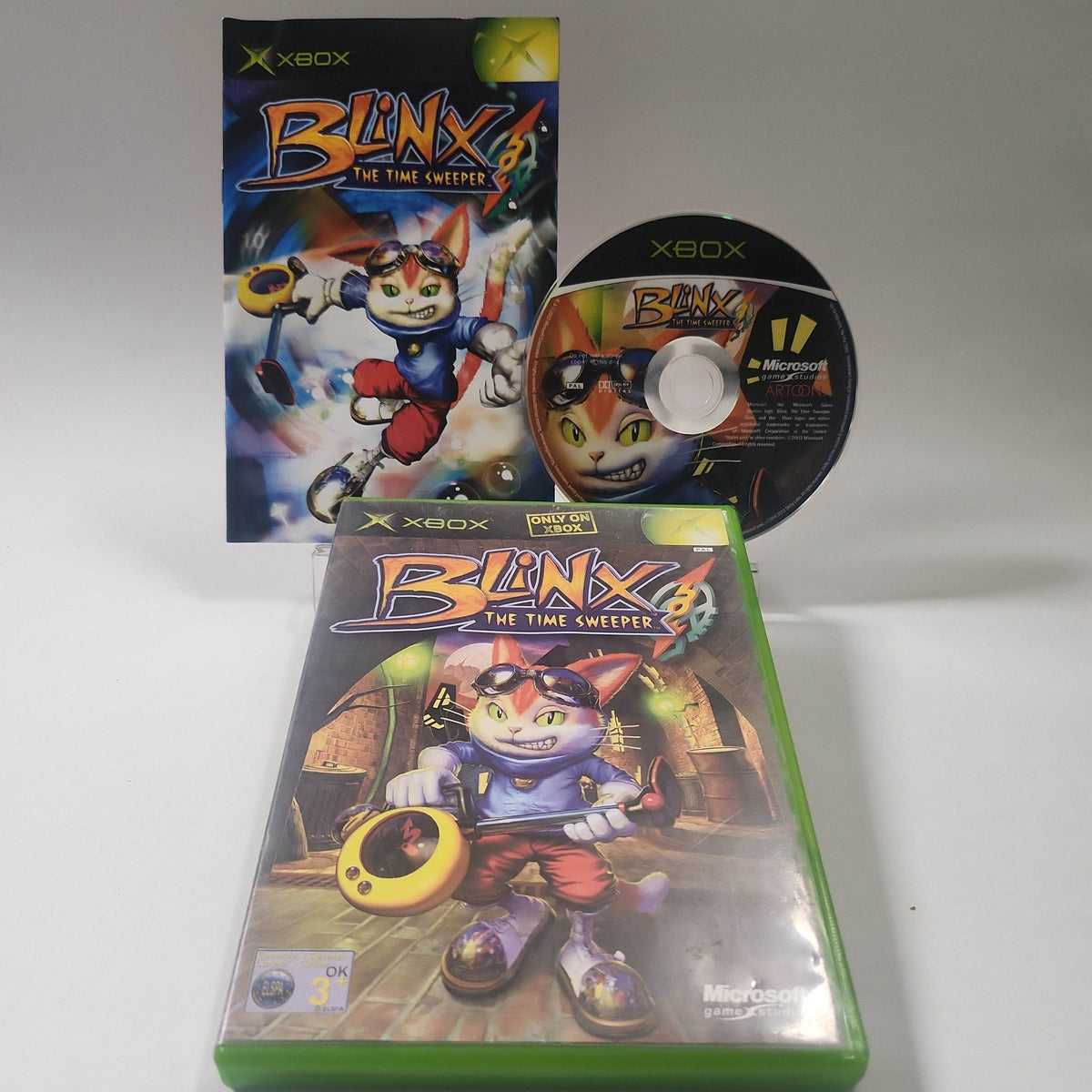 Blinx the Time Sweeper Xbox Original - Feniks Gameshop