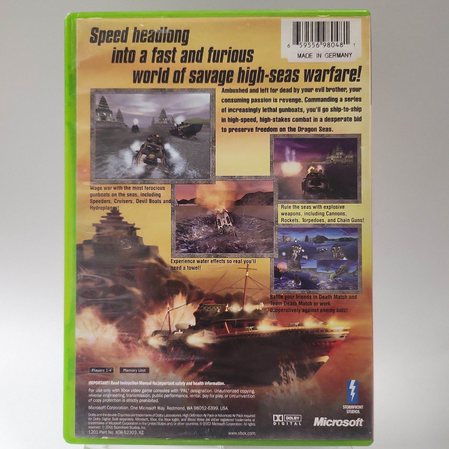 Blood Wake Xbox Original - Feniks Gameshop