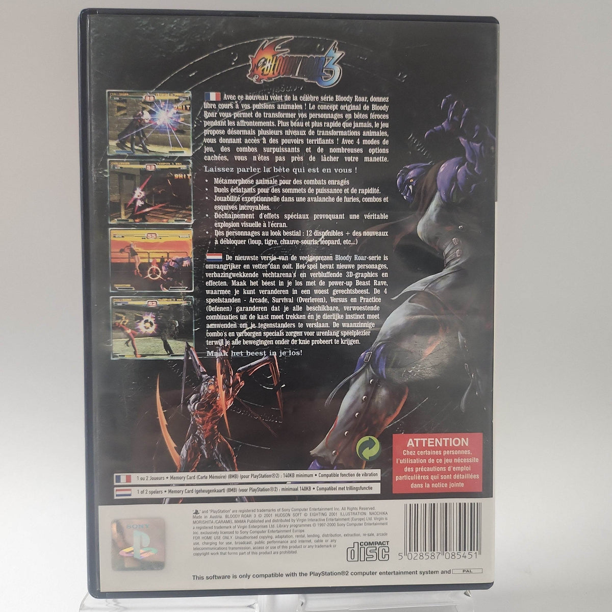 Bloody Roar 3 Playstation 2 - Feniks Gameshop