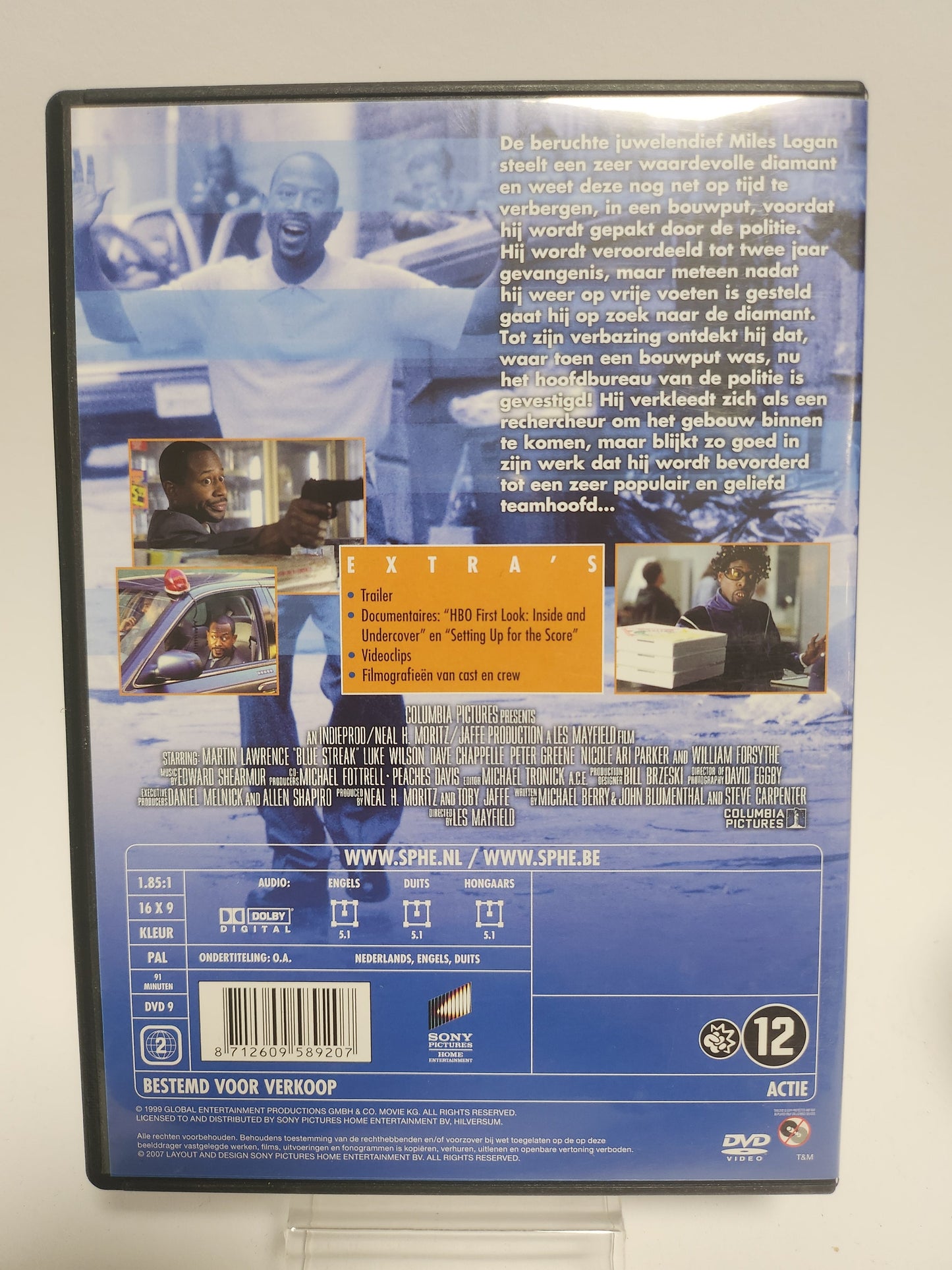 Blue Streak Dvd - Dvd Volwassenen