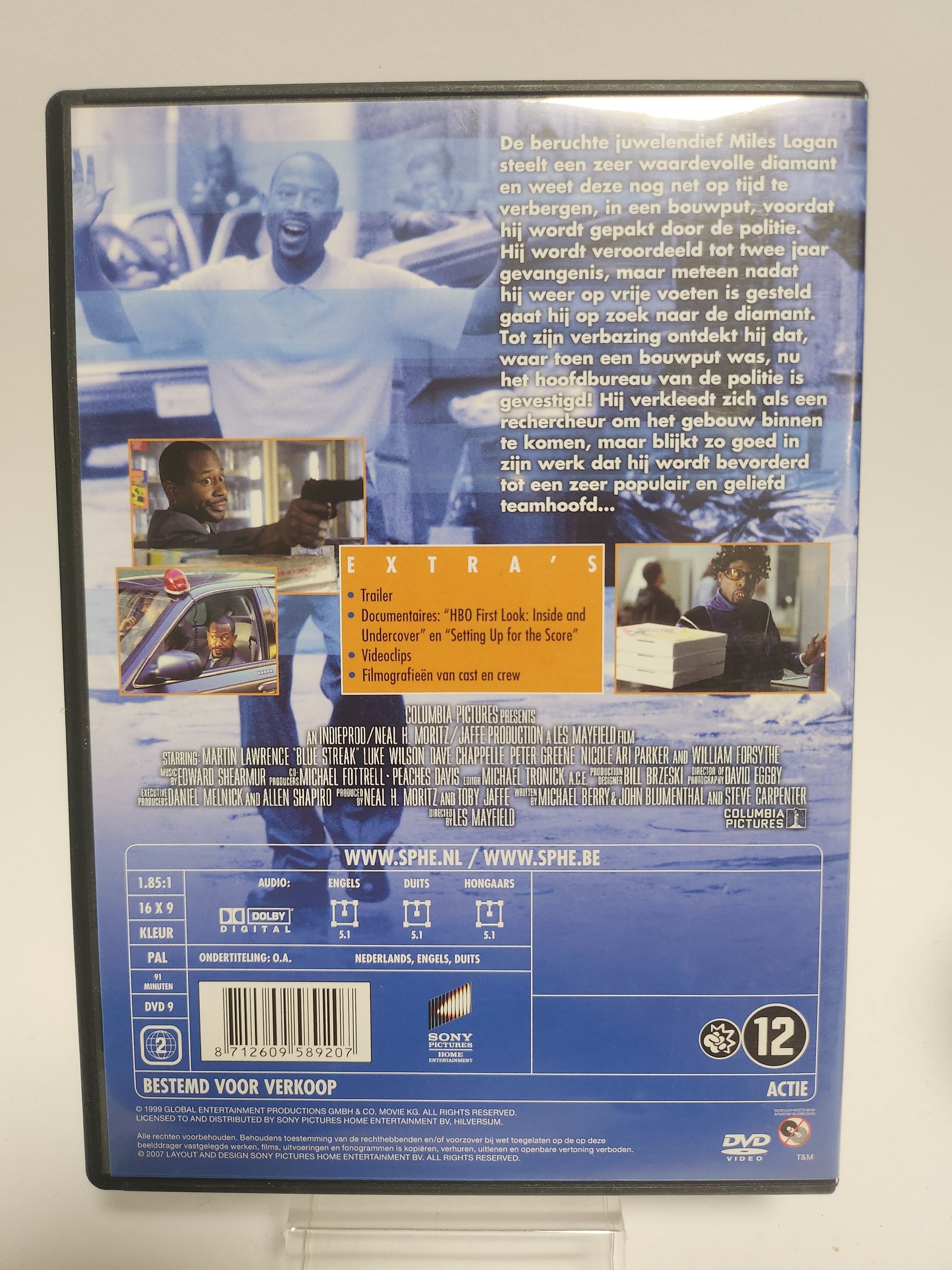 Blue Streak Dvd - Dvd Volwassenen