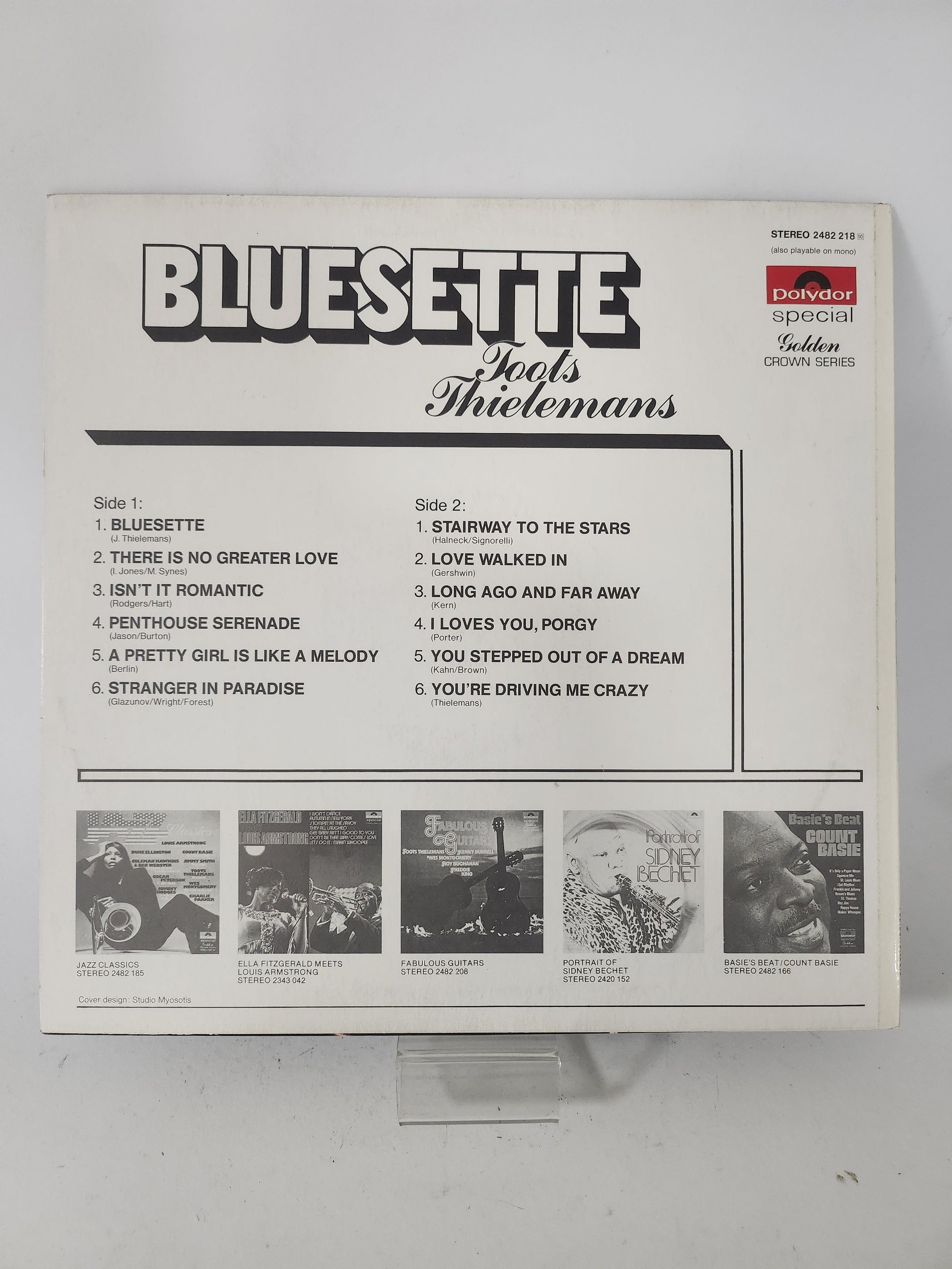 Bluesette: Toots Tielemans LP Vinyl - Lp Vinyl