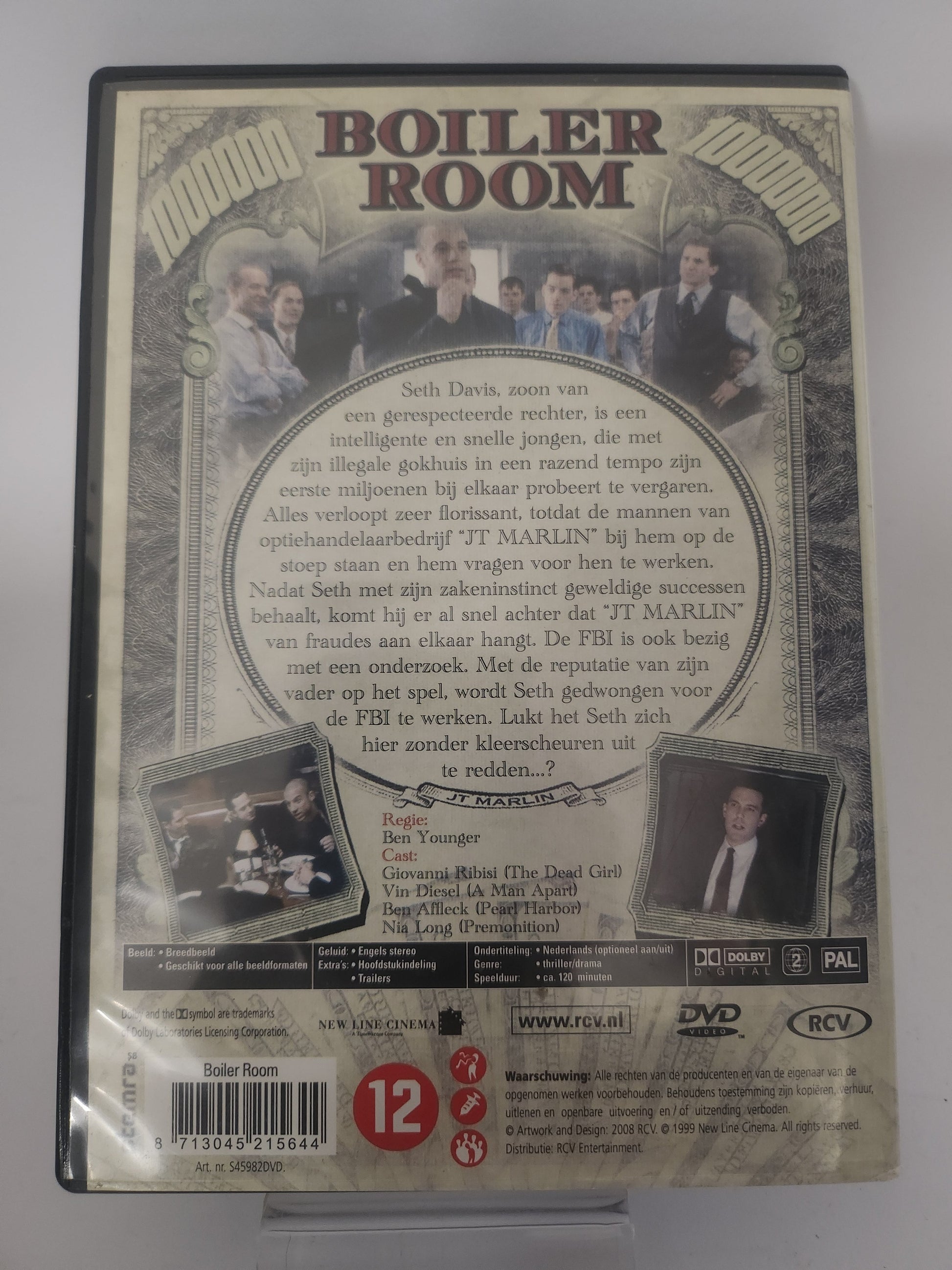 Boiler Room Dvd - Dvd Volwassenen