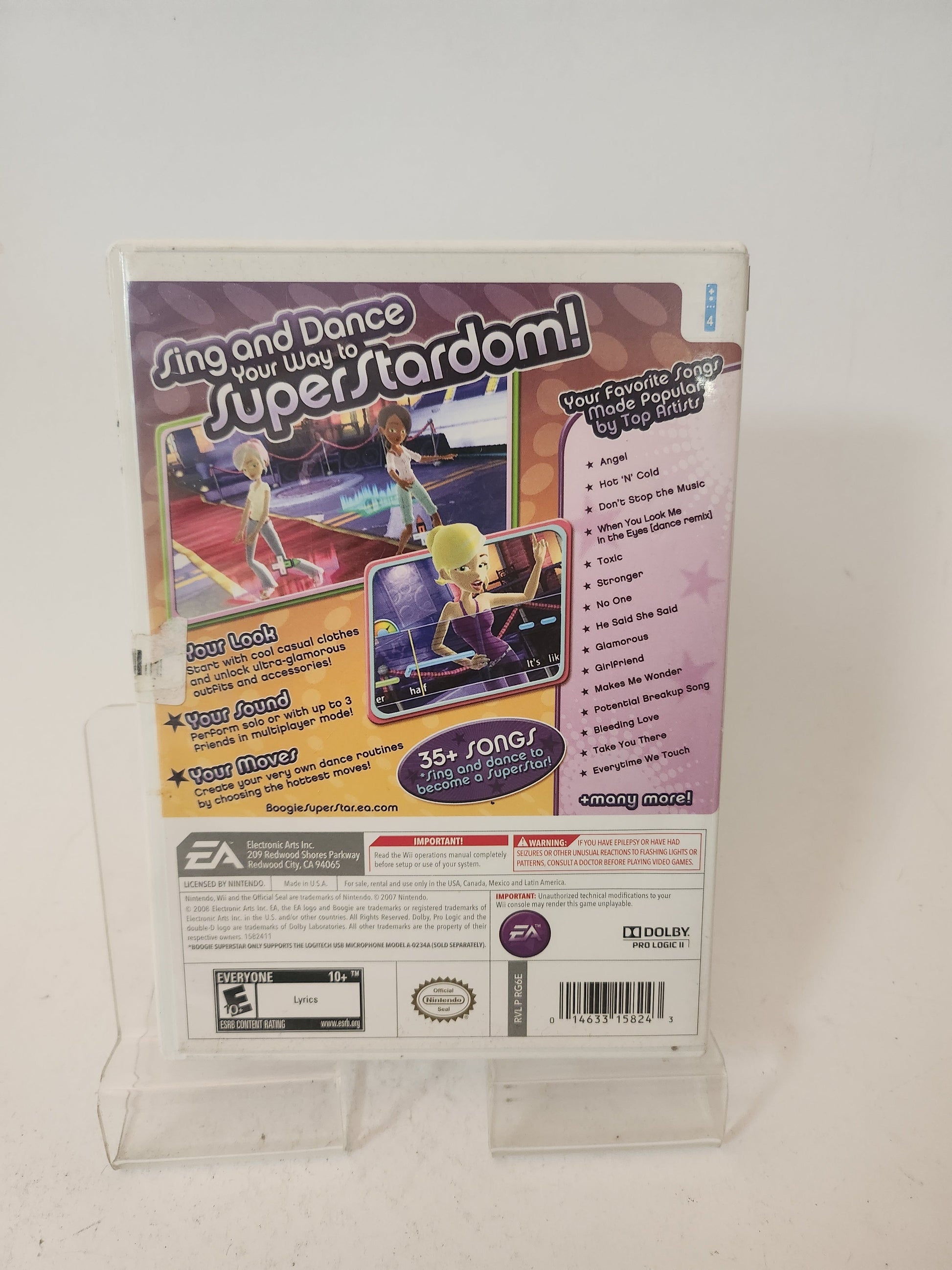 Boogie Super Star NTSC Nintendo Wii - Nintendo Wii Games
