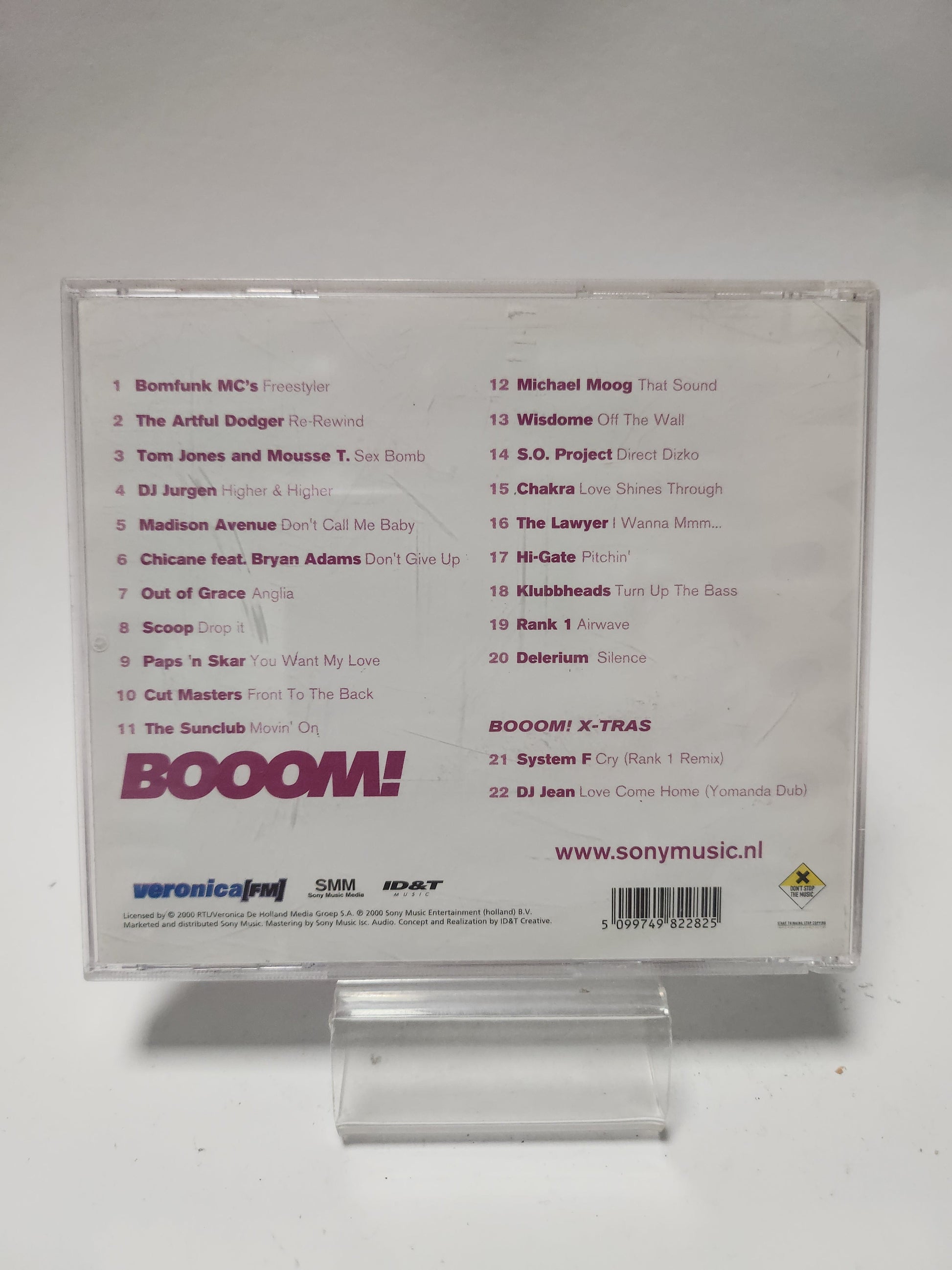Booom! The Number 1 Dance Album CD - Cd