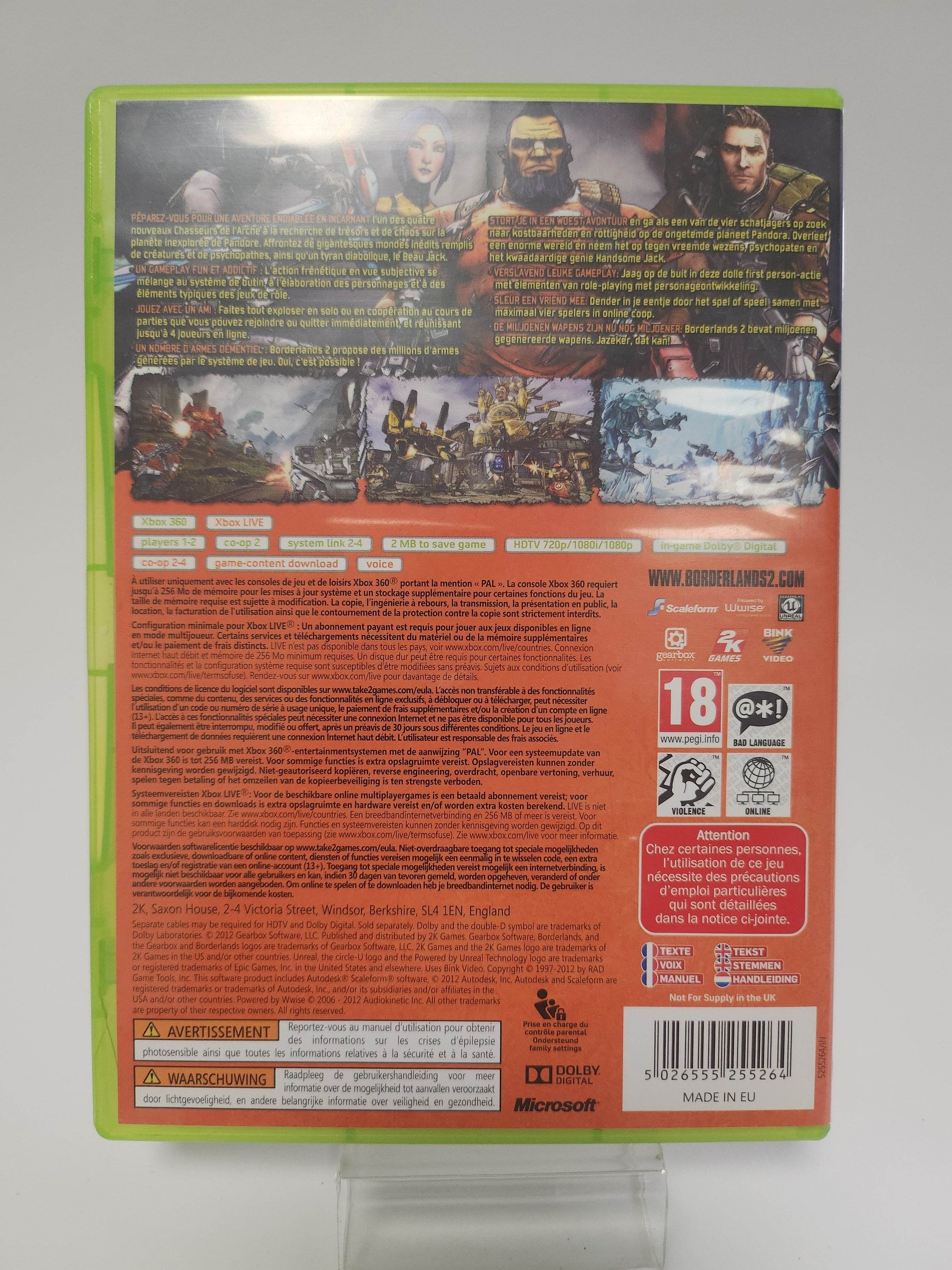 Borderlands 2 (No Book) Xbox 360 - Feniks Gameshop