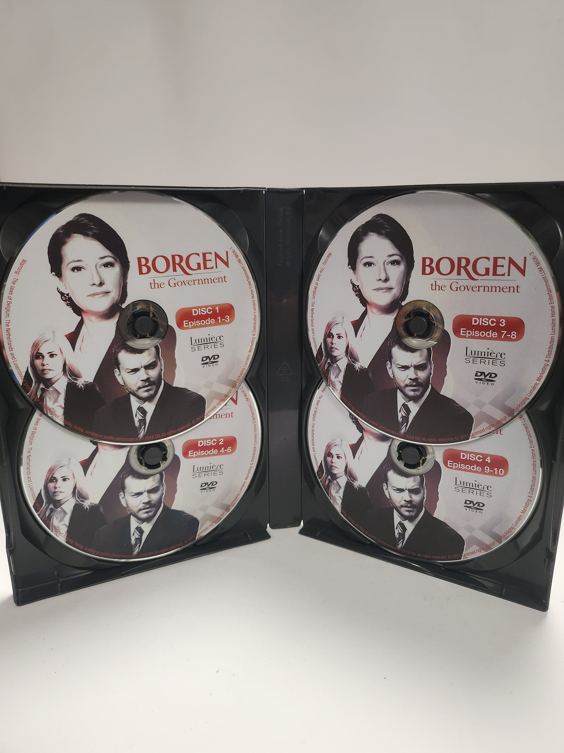 Borgen the Goverment Seizoen 1 Dvd Box - Dvd Volwassenen