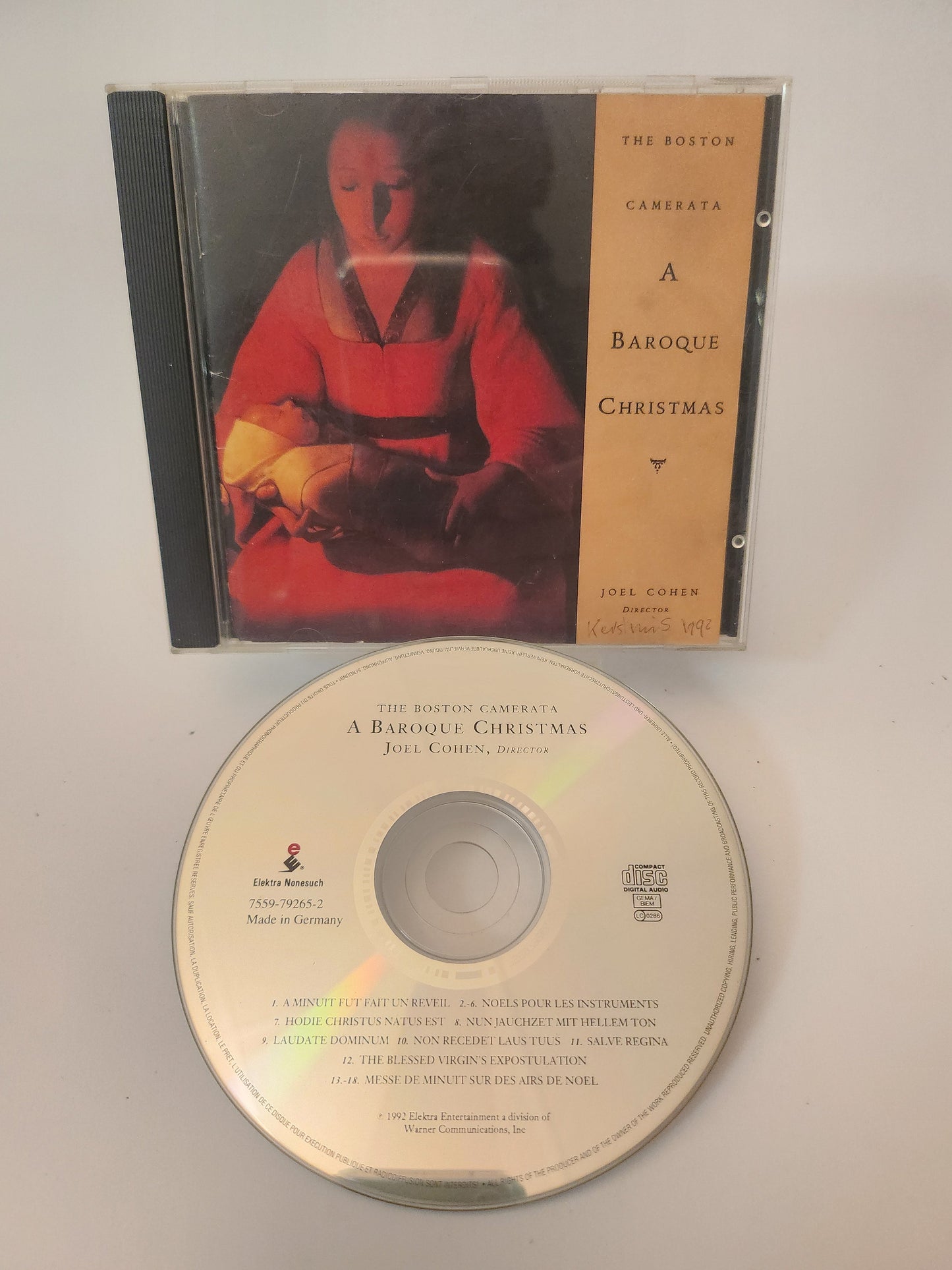 Boston Camerata: a Baroque Christmas CD - Cd