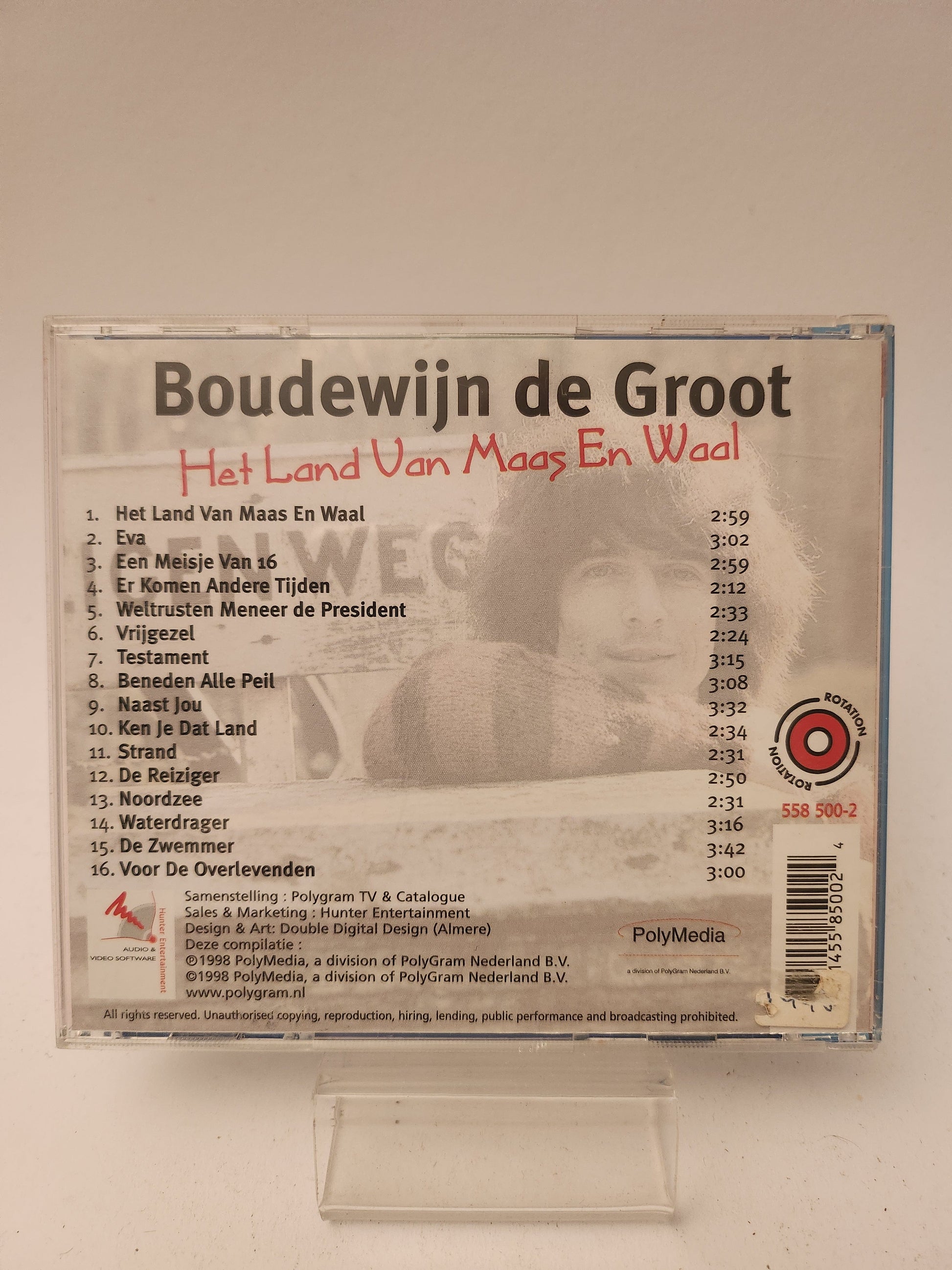 Boudewijn de Groot: Het Land van Maas en Waal CD - Cd