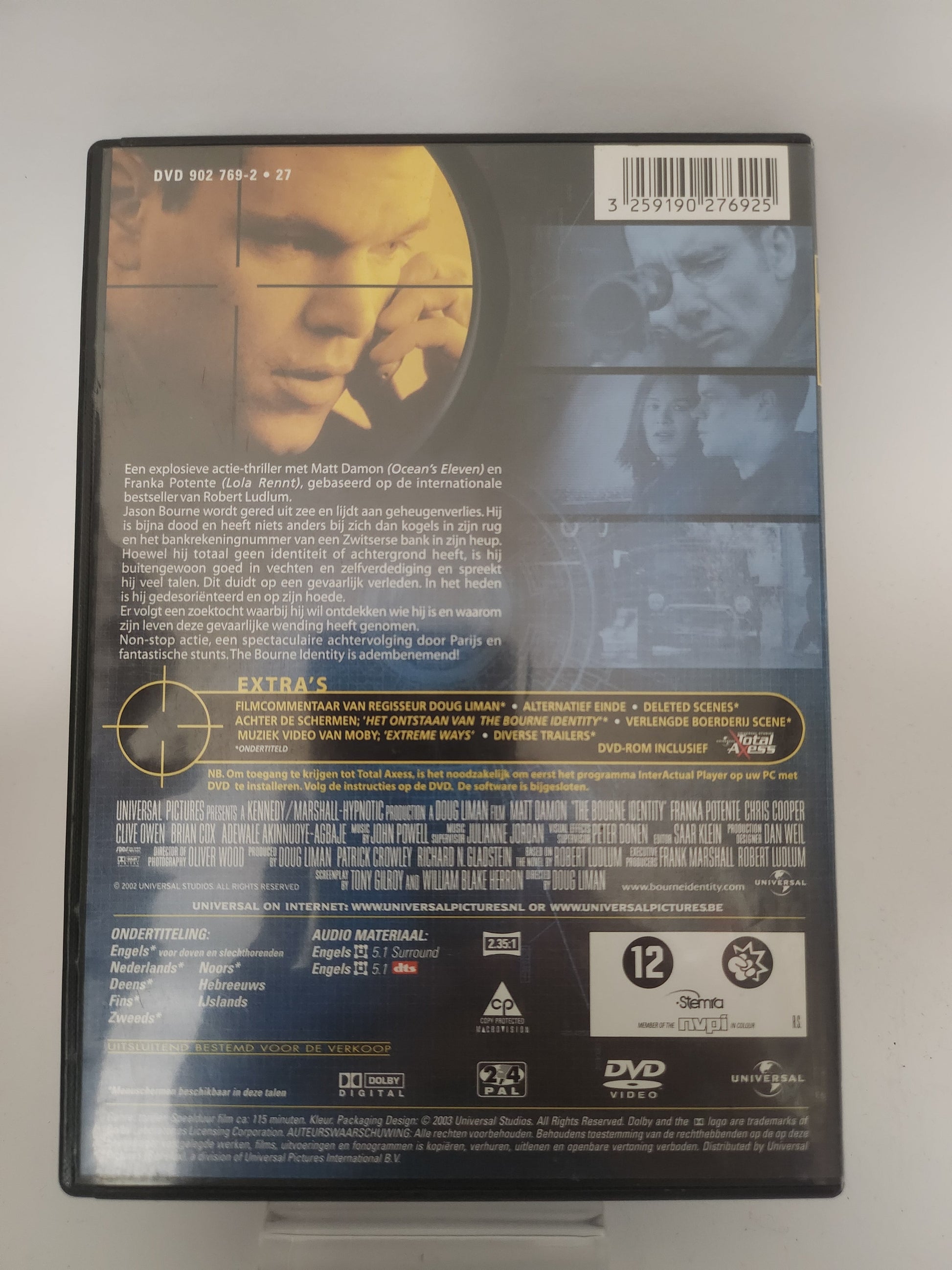 Bourne Identity Dvd - Dvd Volwassenen