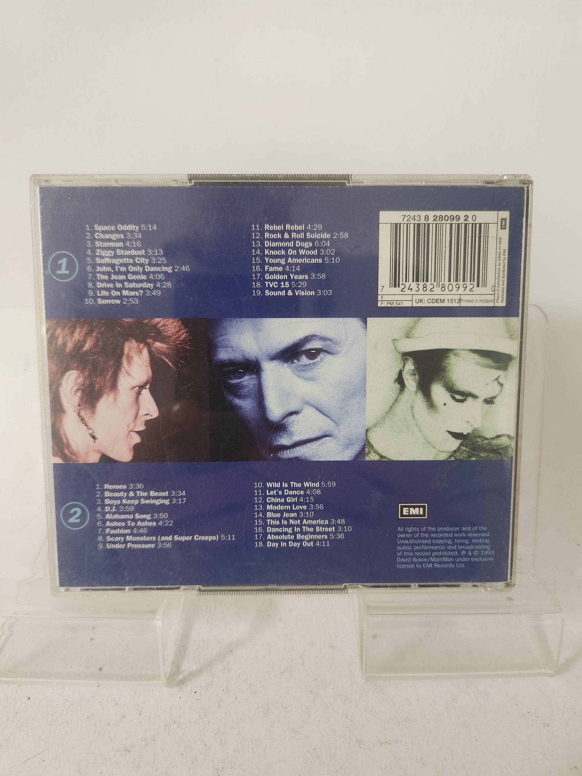 Bowie: the Singles Collection Dubbel CD - Cd