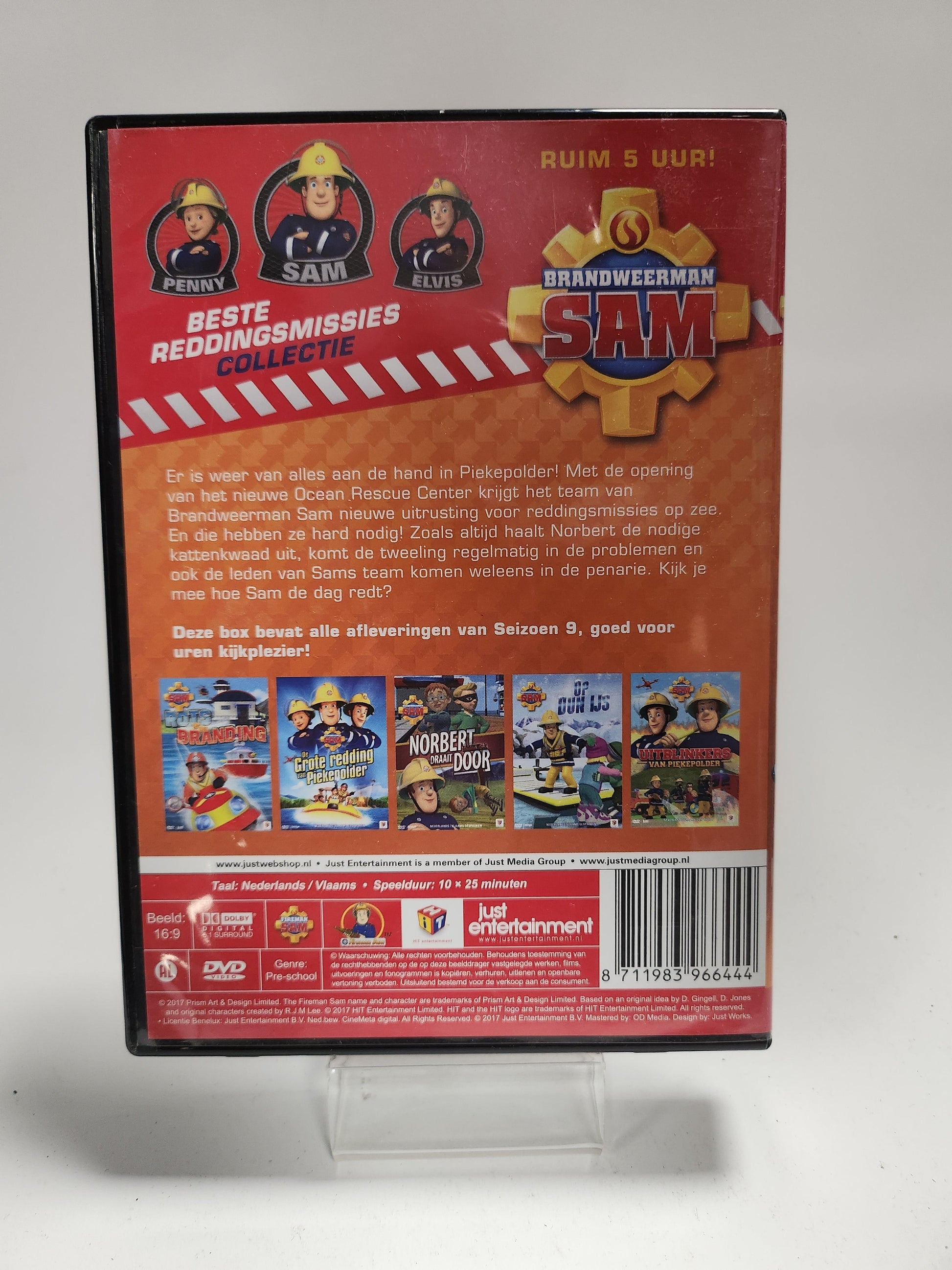 Brandweerman Sam: Beste Reddingsmissies Collectie 5 Delig Dvd Kids - Dvd kids