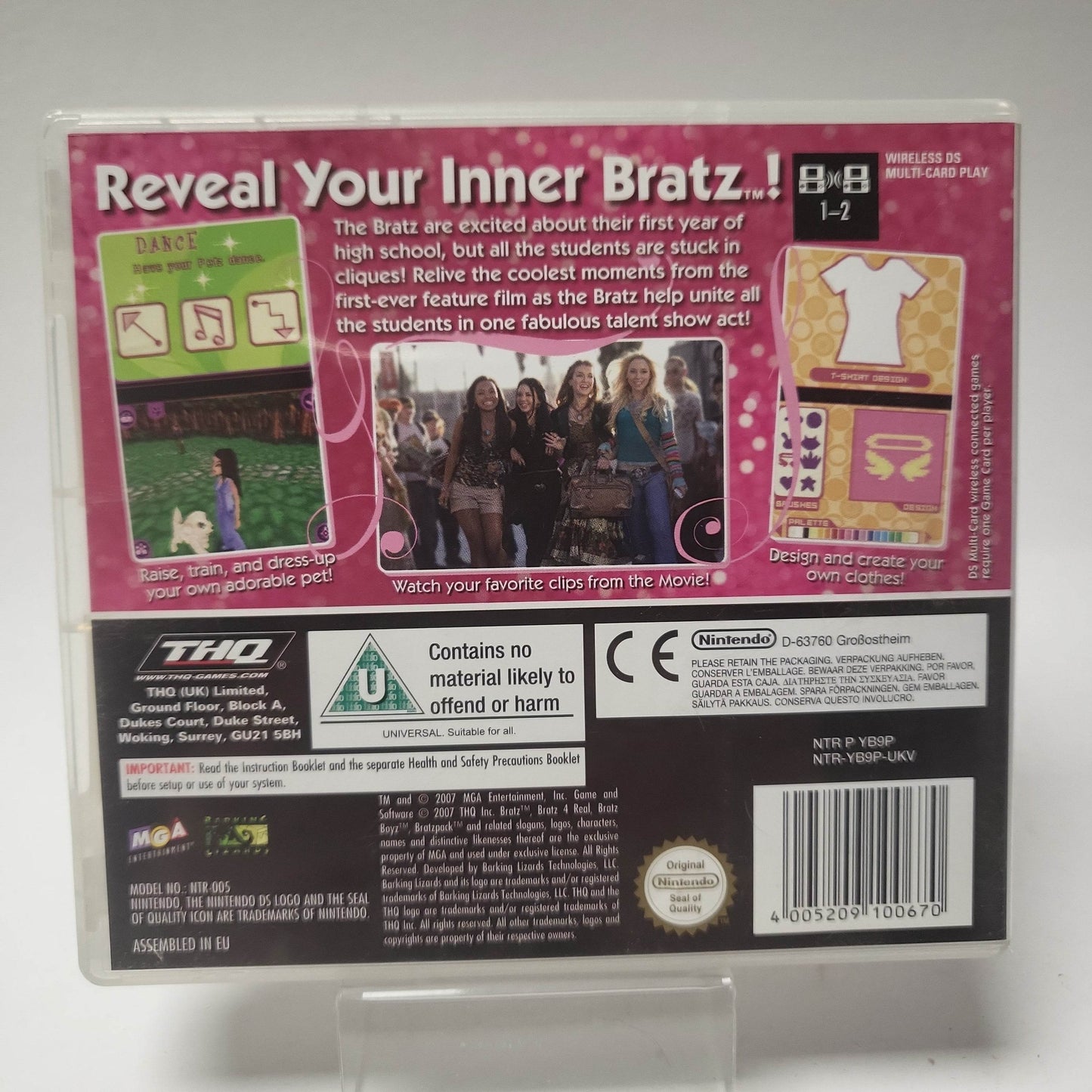 Bratz 4 Real (No Book) Nintendo DS - Feniks Gameshop