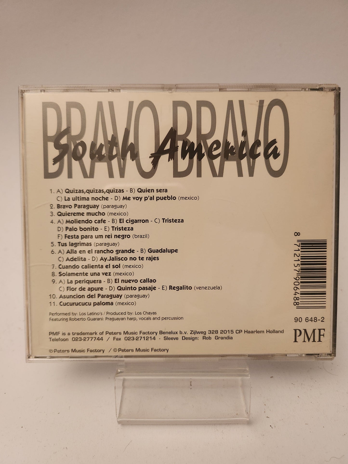 Bravo Bravo South Ameica: Los Latino’s CD - Cd