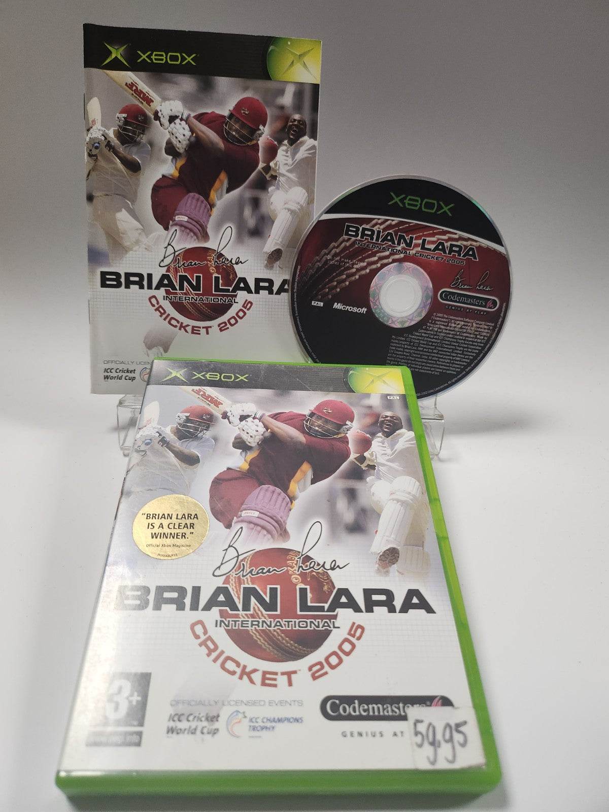 Brian Lara International Cricket 2005 Xbox Original - Feniks Gameshop