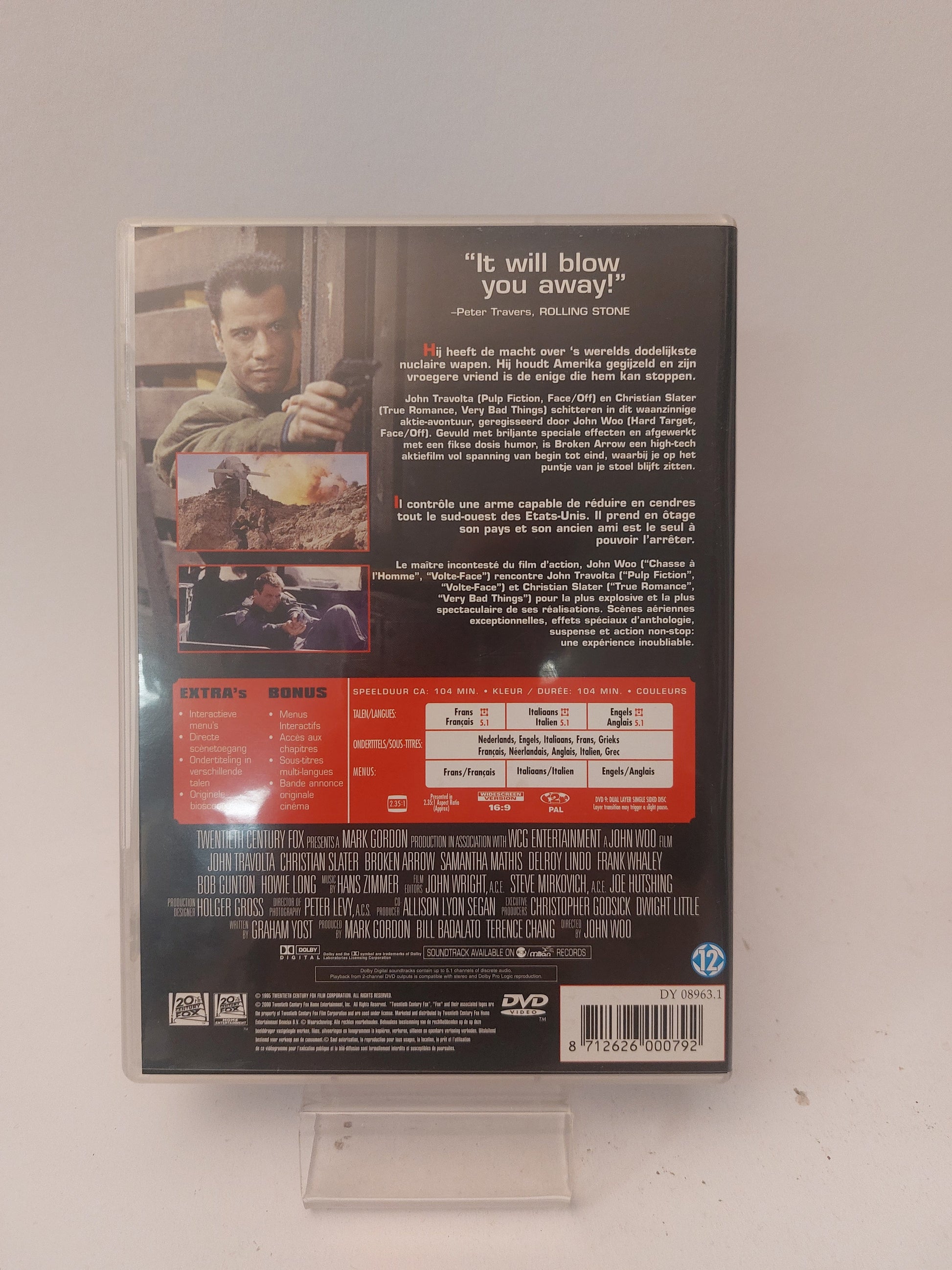 Broken Arrow Dvd - Dvd Volwassenen