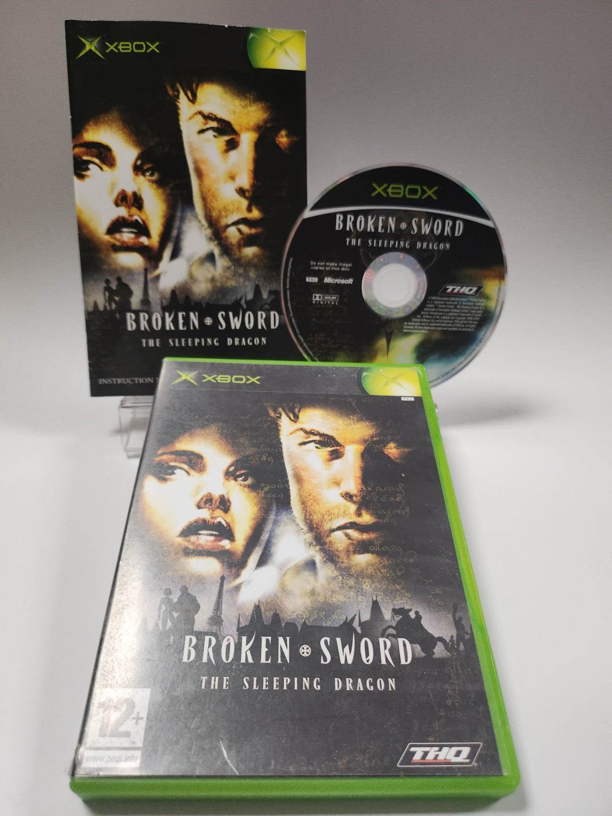 Broken Sword the Sleeping Dragon Xbox Original - Feniks Gameshop