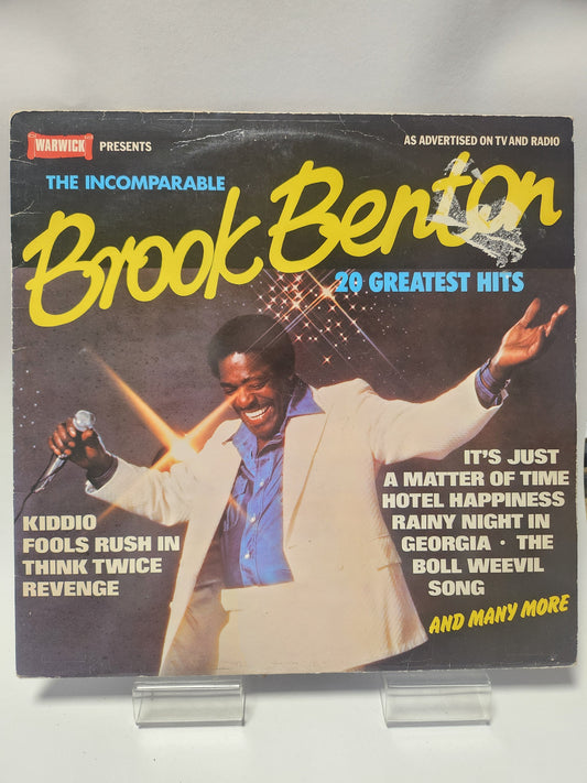 Brook Benton: the Incomparable 20 Greatest Hits LP Vinyl - Lp Vinyl