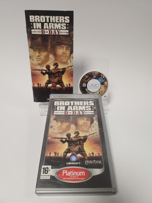 Brothers in Arms D-day Platinum Playstation Portable - Playstation Portable Games