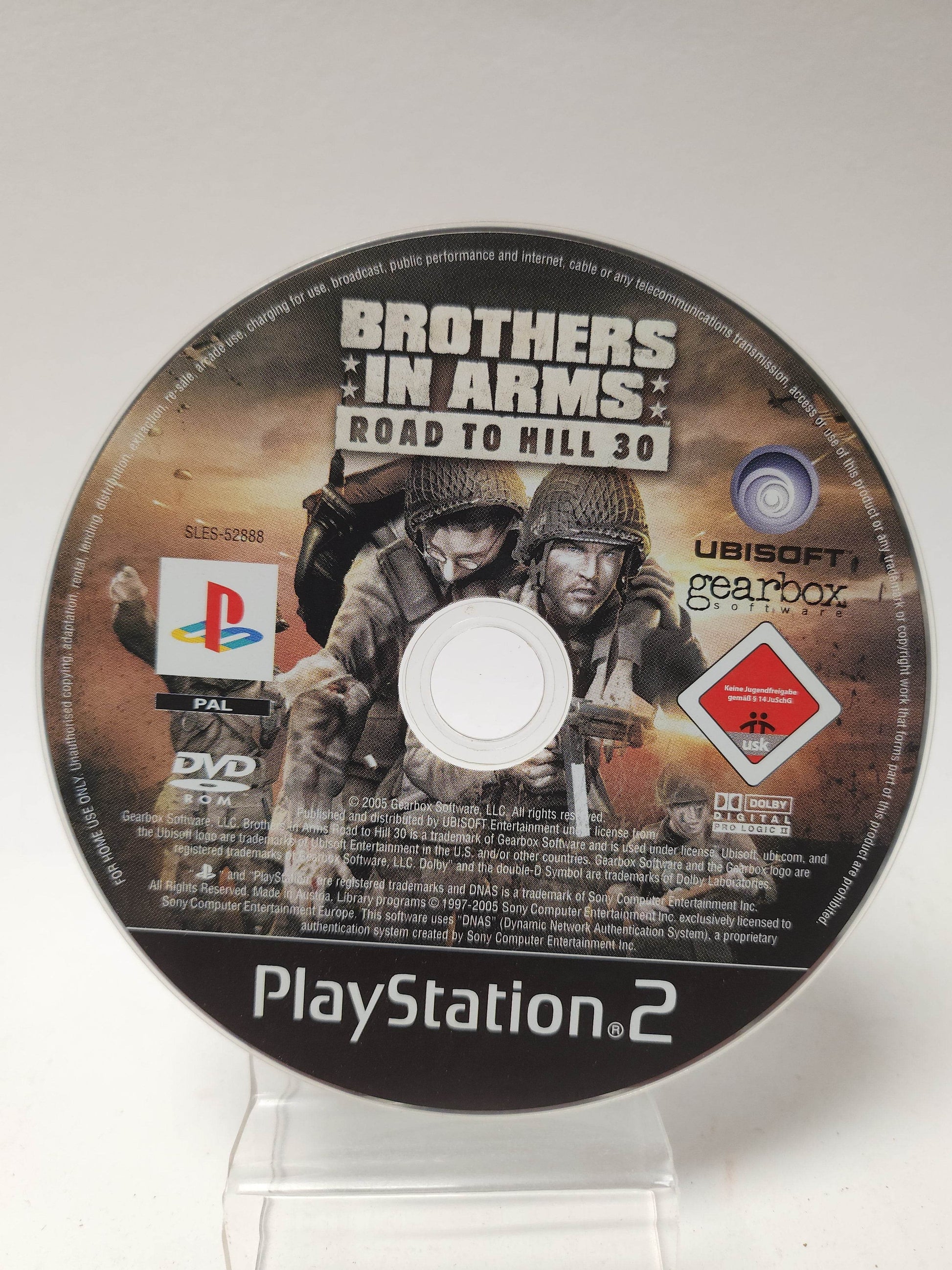 Brothers in Arms Road to Hill 30 (Disc Only) PlayStation 2 - Feniks Gameshop
