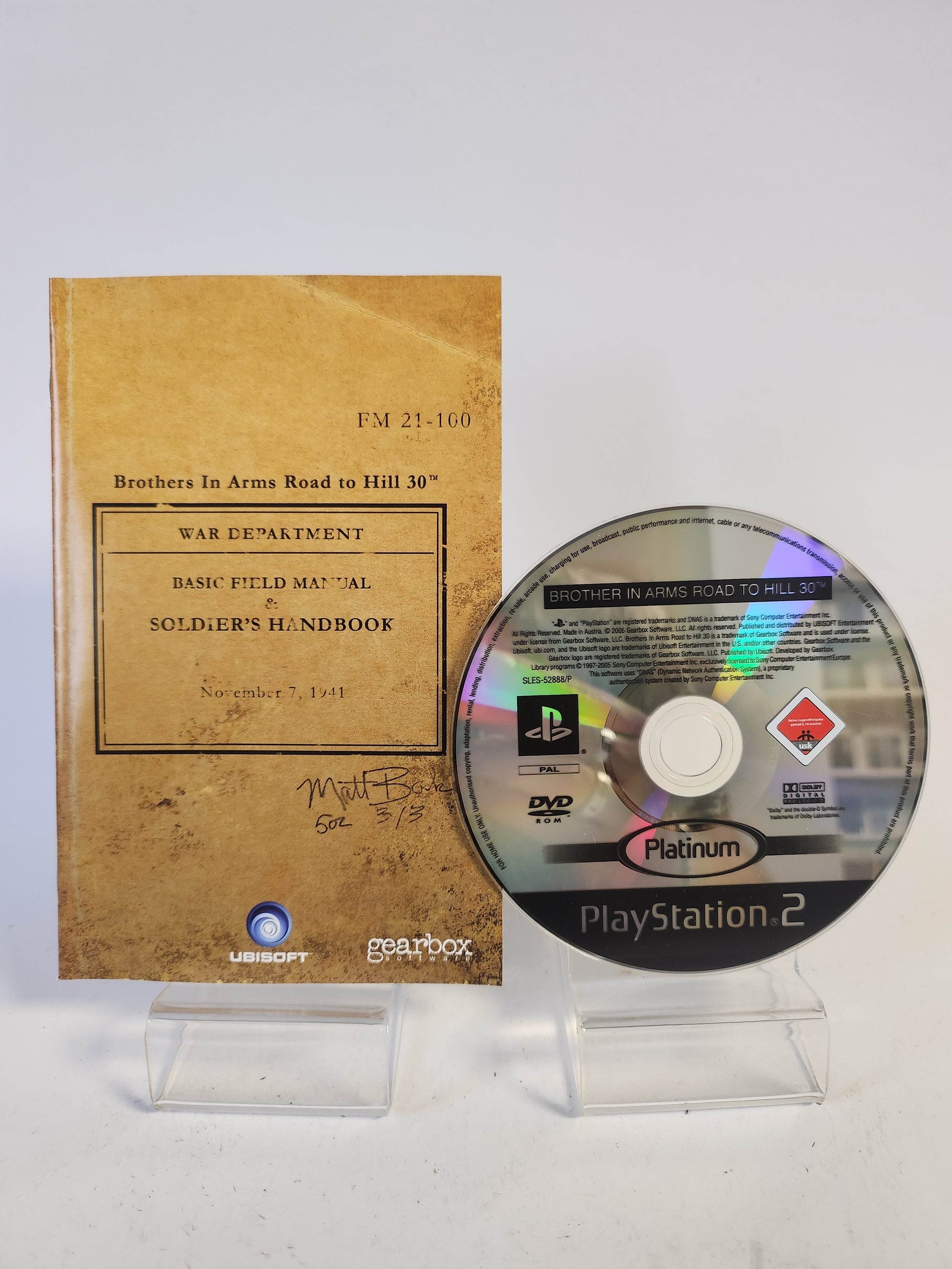 Brothers in Arms Road to Hill 30 Platinum Playstation 2 - Feniks Gameshop