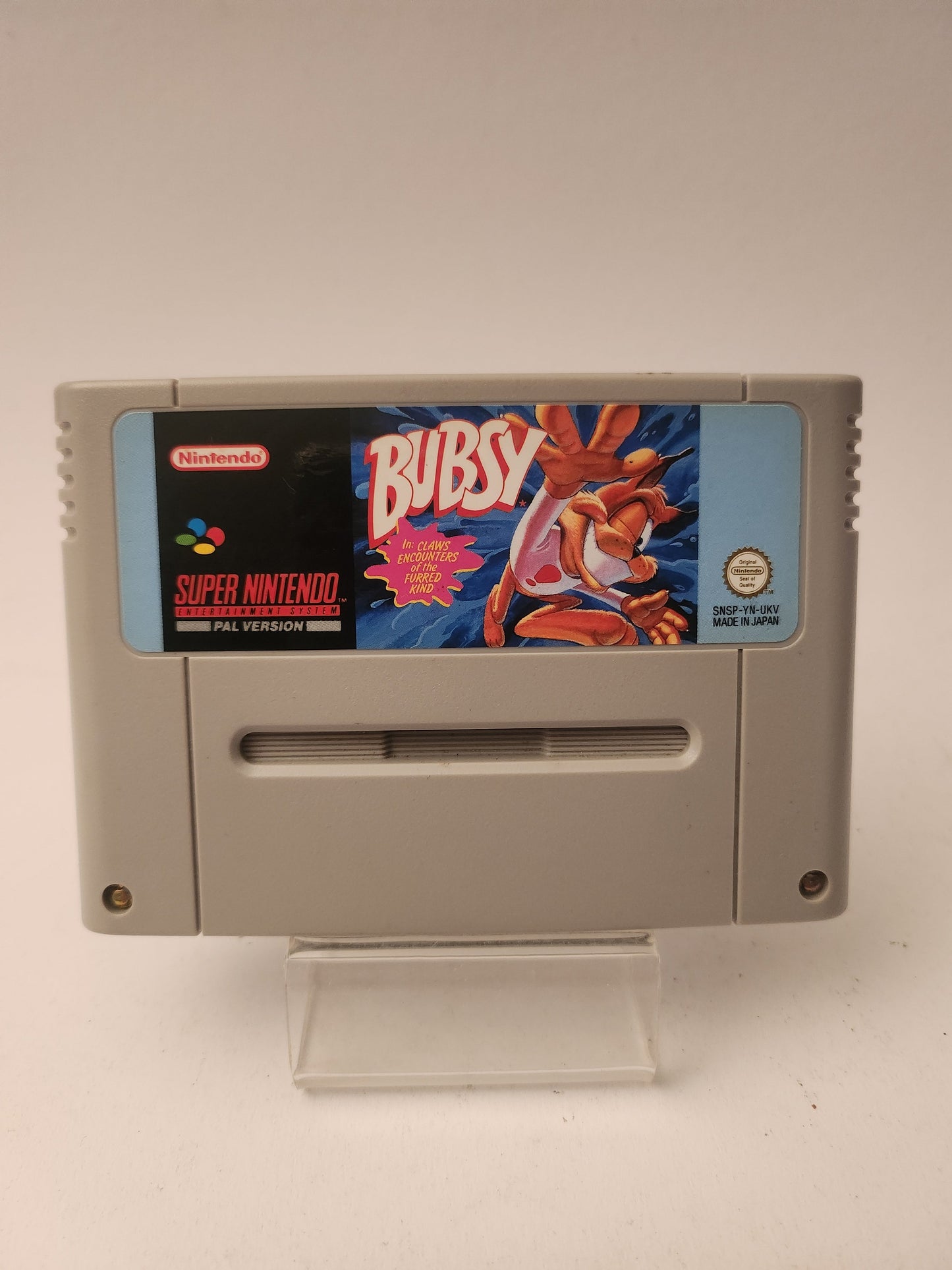 Bubsy in: Claws Encounters of the Furred Kind SNES - Nintendo SNES Games