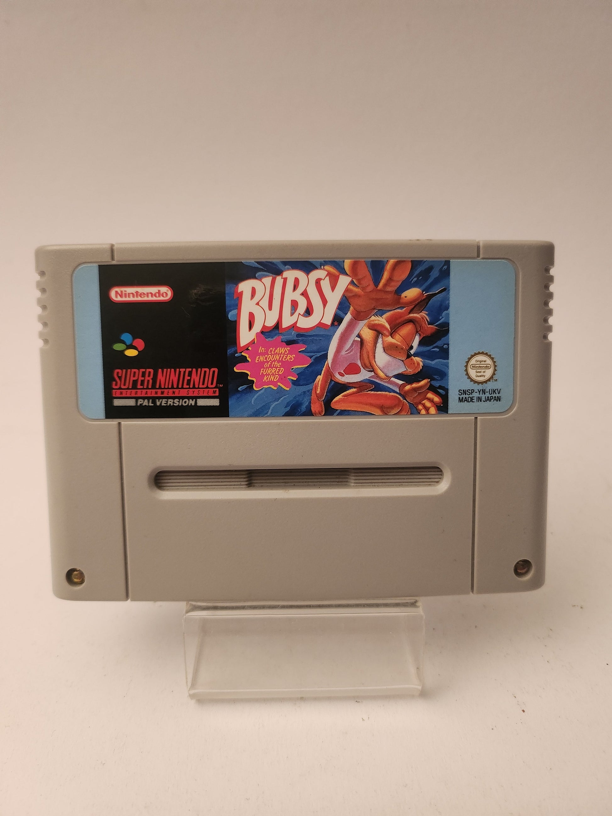 Bubsy in: Claws Encounters of the Furred Kind SNES - Nintendo SNES Games