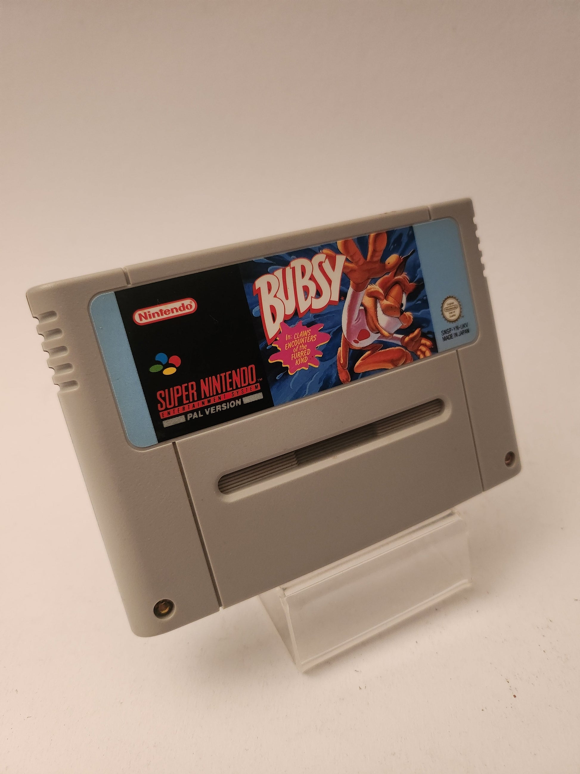 Bubsy in: Claws Encounters of the Furred Kind SNES - Nintendo SNES Games