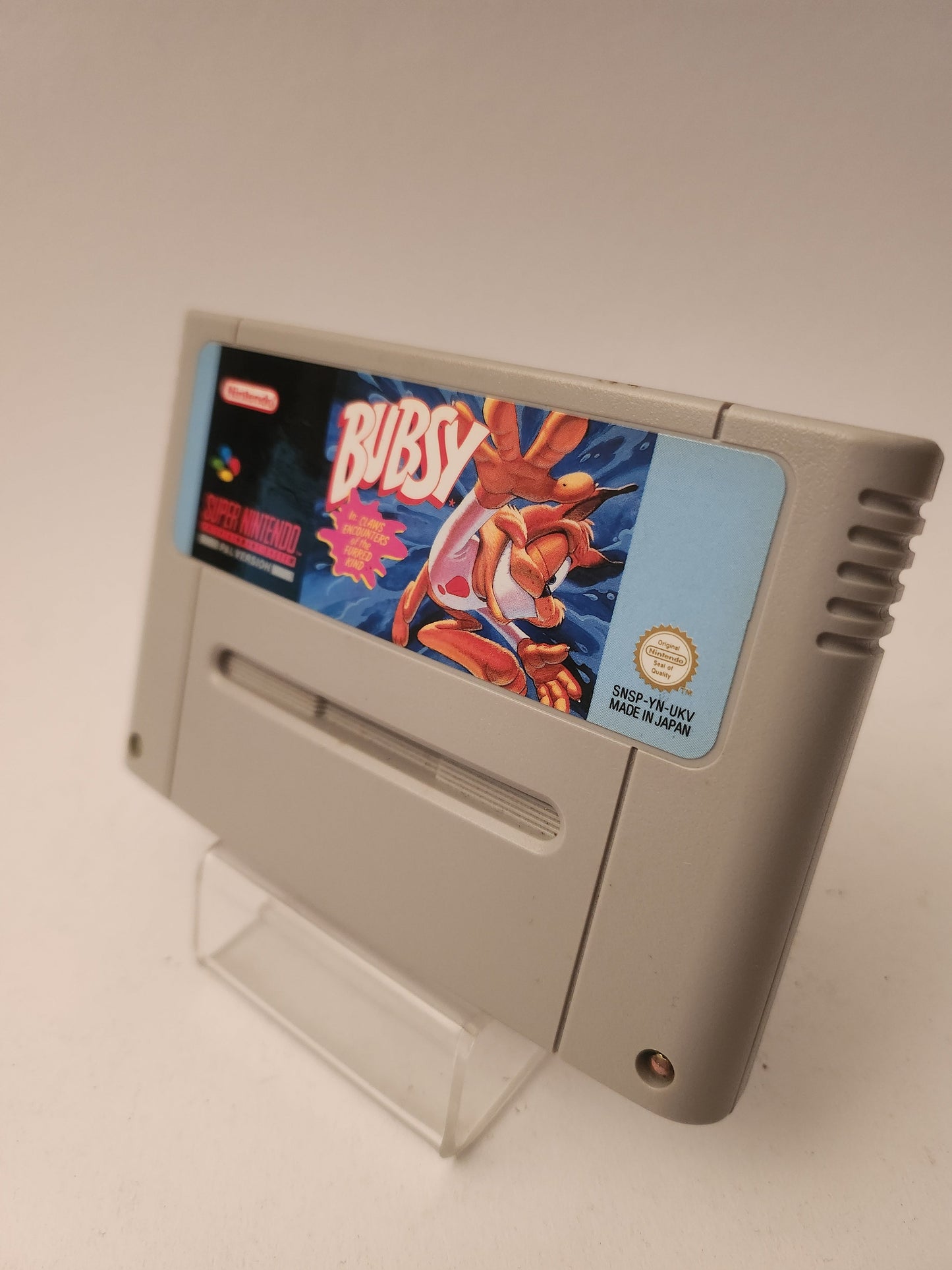 Bubsy in: Claws Encounters of the Furred Kind SNES - Nintendo SNES Games